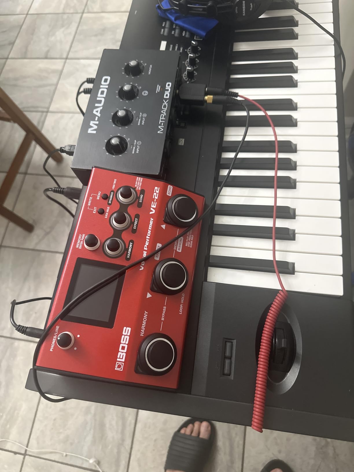 BOSS VE-22 Vocal Performer Multi-Effects Processor for Singers customer photo 1