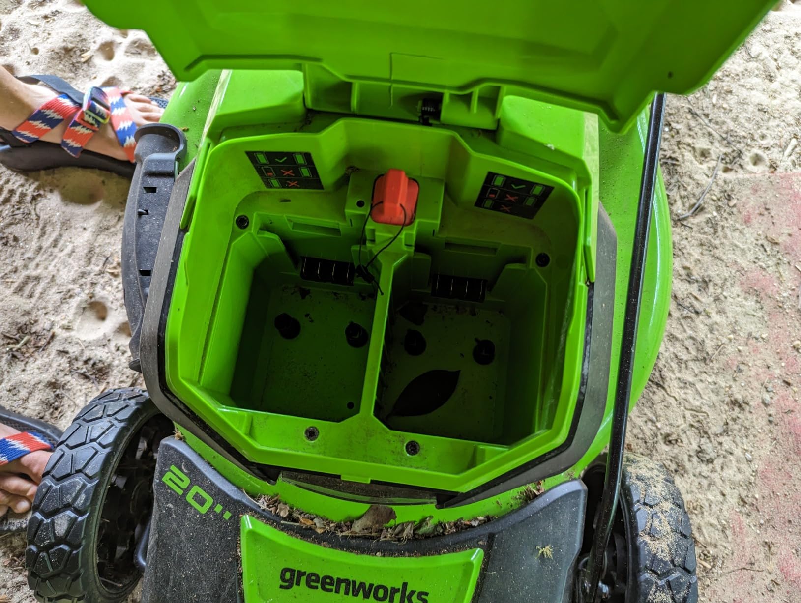 Greenworks 48V (24V x 2) 20in Mower/Blower/Trimmer Kit/ Battery Kit customer photo 1