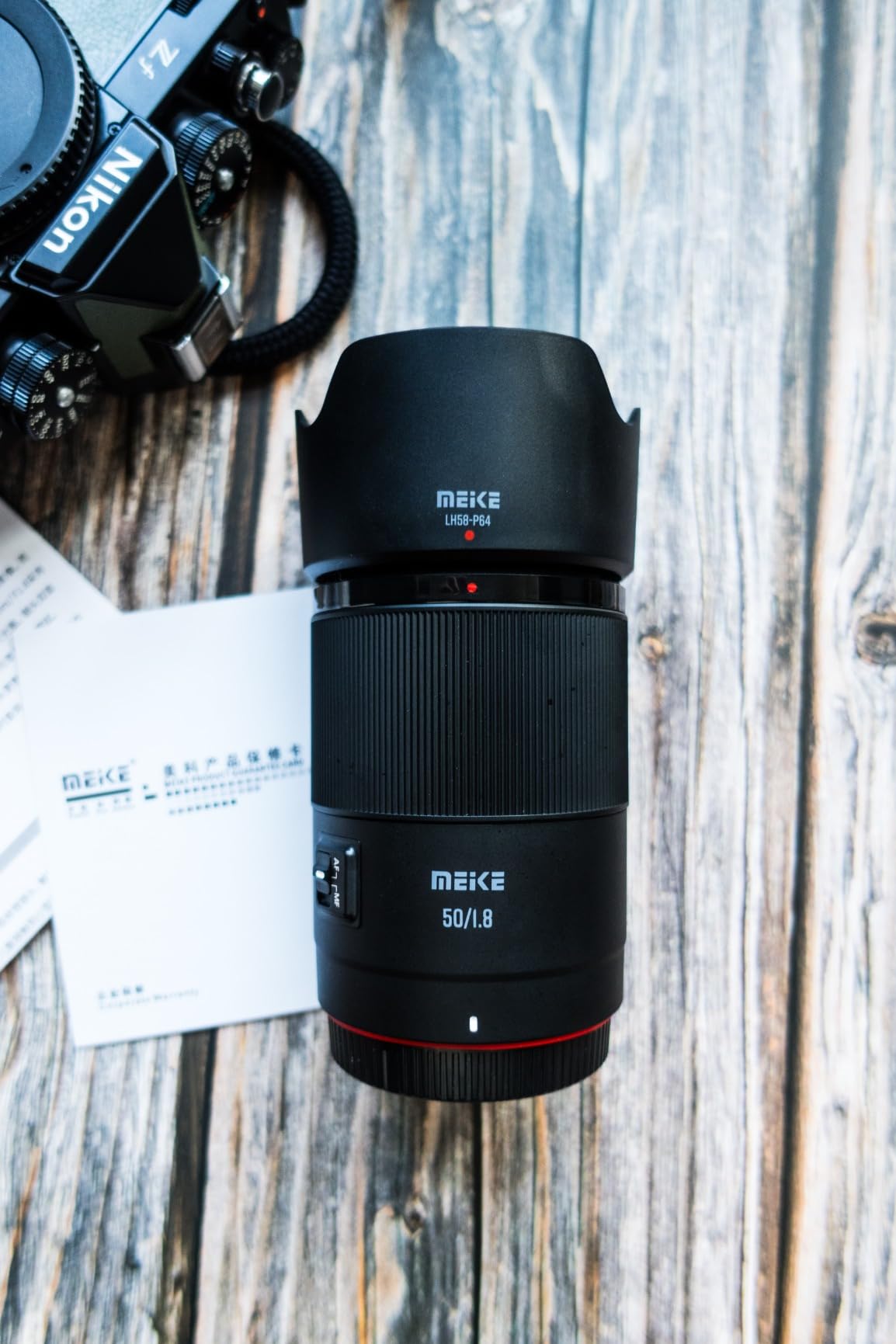 Meike 50mm F1.8 Full Frame AF Lens for Nikon Z Mount Mirrorless Cameras | Wide Angle, fast STM autofocus and sharp image quality for Nikon Z Mount Z5 Z6 Z7 Z9 Z6II Z7II Z8 customer photo 1