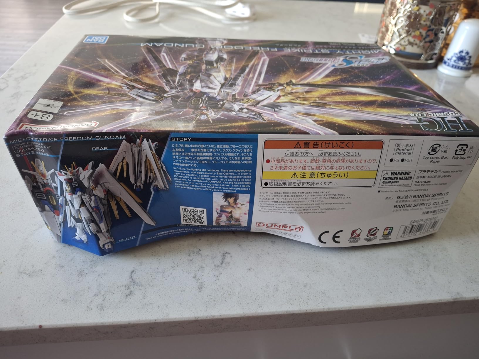Bandai Hobby - Gundam Seed Freedom - #250 Mighty Strike Freedom Gundam HG 1/144 Model Kit customer photo 2