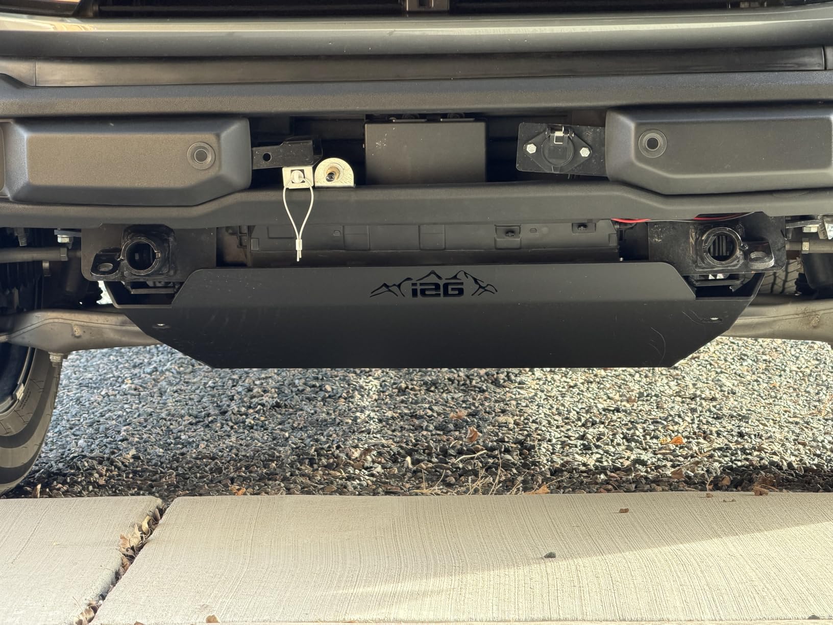 IAG Rock Shield Front Skid Plate for Ford Bronco 2021+ (Not Raptor/Sport) | Protects your undercarriage from rocks and debris, 3/16in steel, no-drill bolt-on, fits 2/4 Door, Made in USA customer photo 2