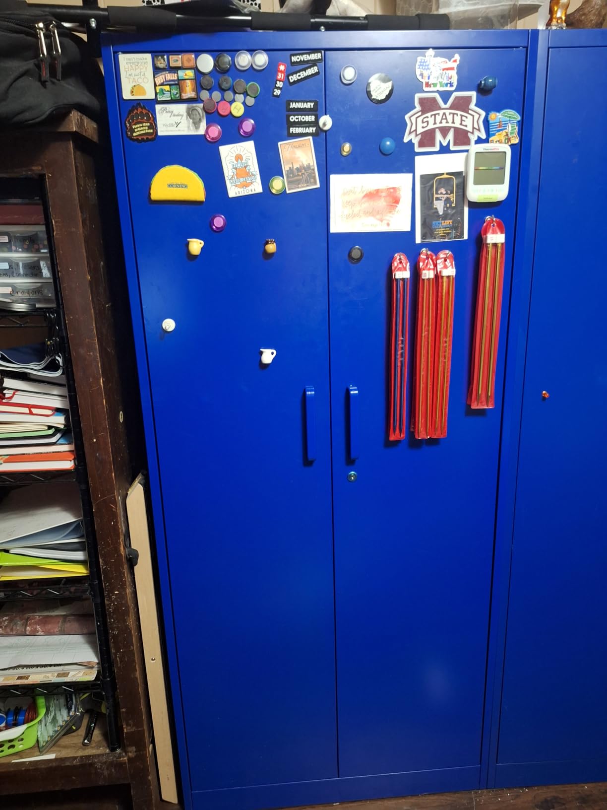 Metal Garage Storage Cabinets with Lock, 72