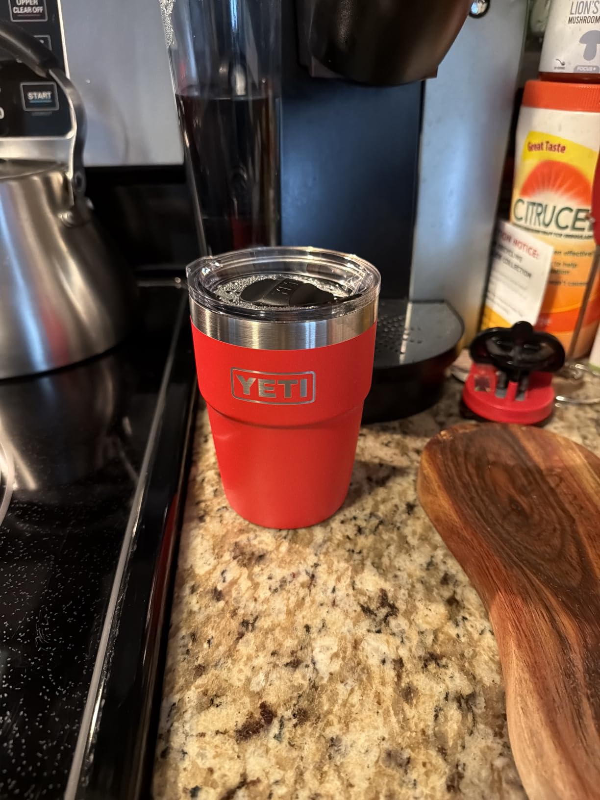 YETI Rambler 16 oz Stackable Tumbler, Vacuum Insulated, Stainless Steel with MagSlider Lid customer photo 2