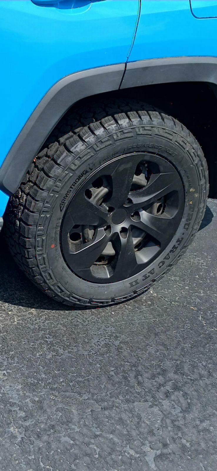 Armstrong Tru-Trac AT 265/70R17 116T All Terrain XL 17 inch Tire | Truck/SUV All Terrain All Season Traction customer photo 1