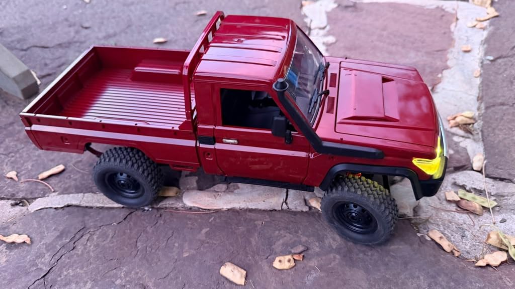 RC Rock Crawler RC Truck 4x4 Toyota LC79 MN82 RC Crawler 1/12 Scale | Remote Control Pickup Off Road All Terrain 280 Motor Proportional Throttle Steering RTR Hobby Toy Adult customer photo 2