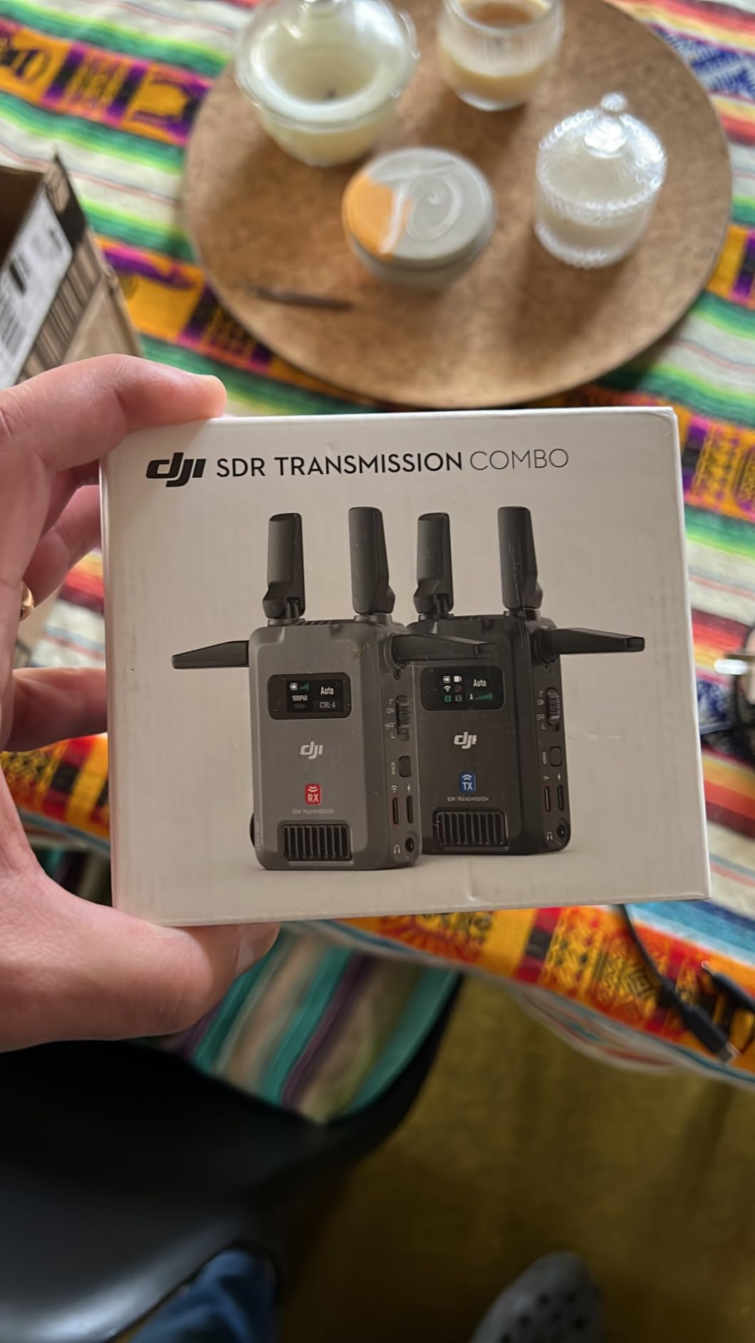 SDR Transmission Combo, 3 km/10,000 ft 1080p/60fps SDR Wireless Video Transmission, Transmitter & Receiver, Stable & Anti-Interference, Wireless Video System, Strong Penetration, USB-C Monitoring customer photo 1