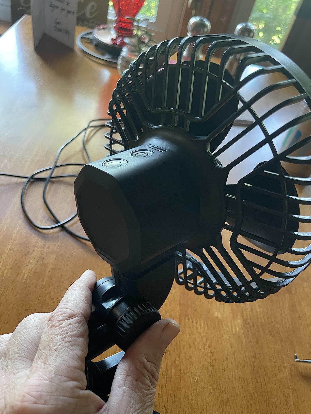 VIVOSUN AeroWave E9 Grow Tent Auto Oscillating Clip Fan, 9