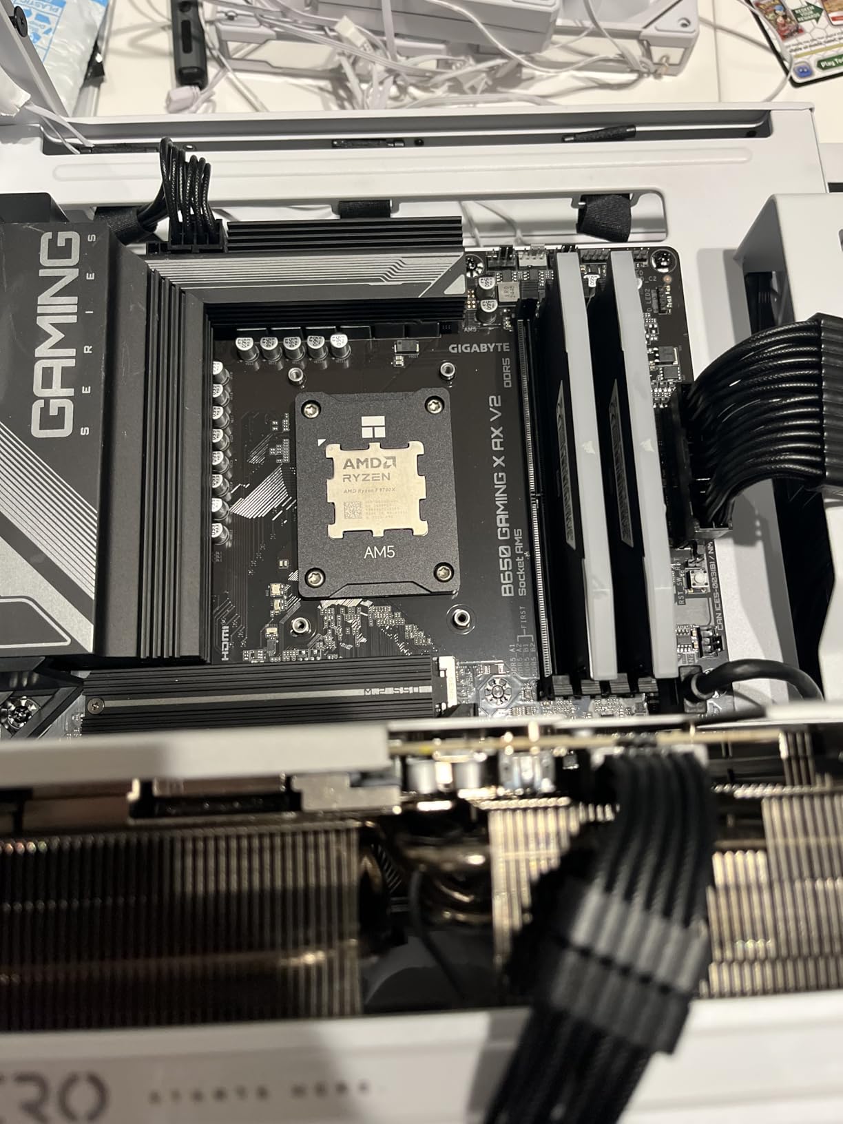 Thermalright AM5 Secure Frame Black V2 CPU Holder, AM5 Corrective Anti-Bending Fixing Avoiding capacitors, AM5 Secure Frame, AM5 Anti-Bending Contact Frame (ASF Black V2) customer photo 1