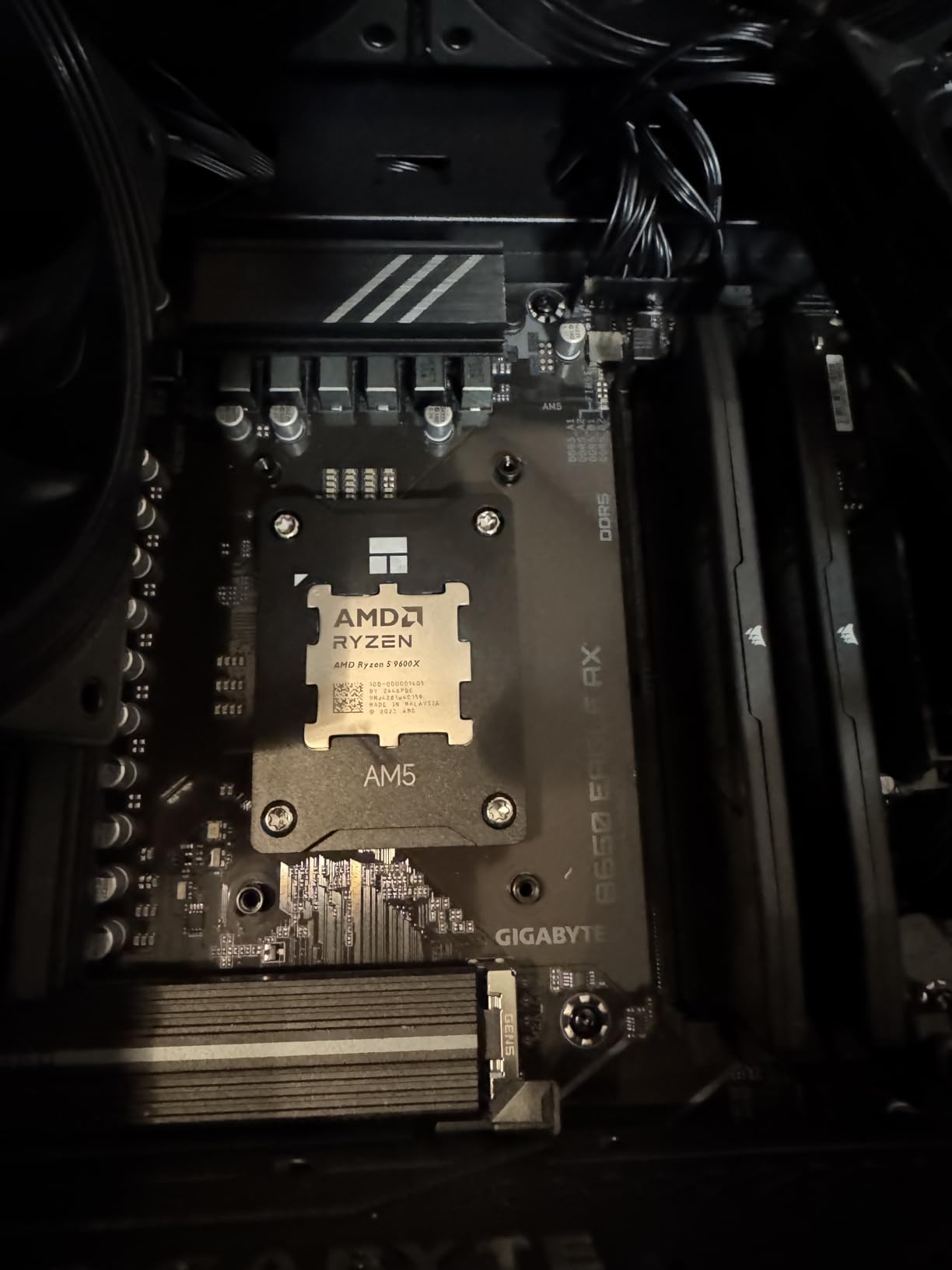 Thermalright AM5 Secure Frame Black V2 CPU Holder, AM5 Corrective Anti-Bending Fixing Avoiding capacitors, AM5 Secure Frame, AM5 Anti-Bending Contact Frame (ASF Black V2) customer photo 2