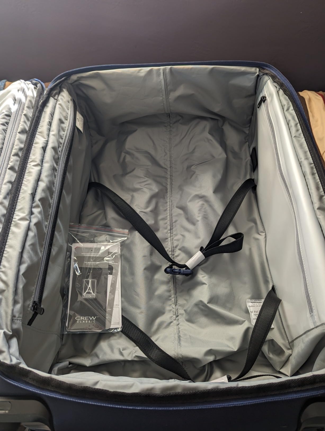 Travelpro Crew Classic Softside Checked Luggage, Blue, 25-Inch customer photo 1