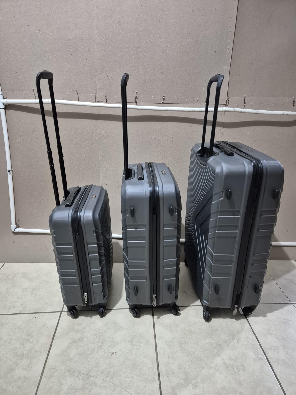 Travelhouse 4-Piece Softside Luggage Set with Spinner Wheels customer photo 2