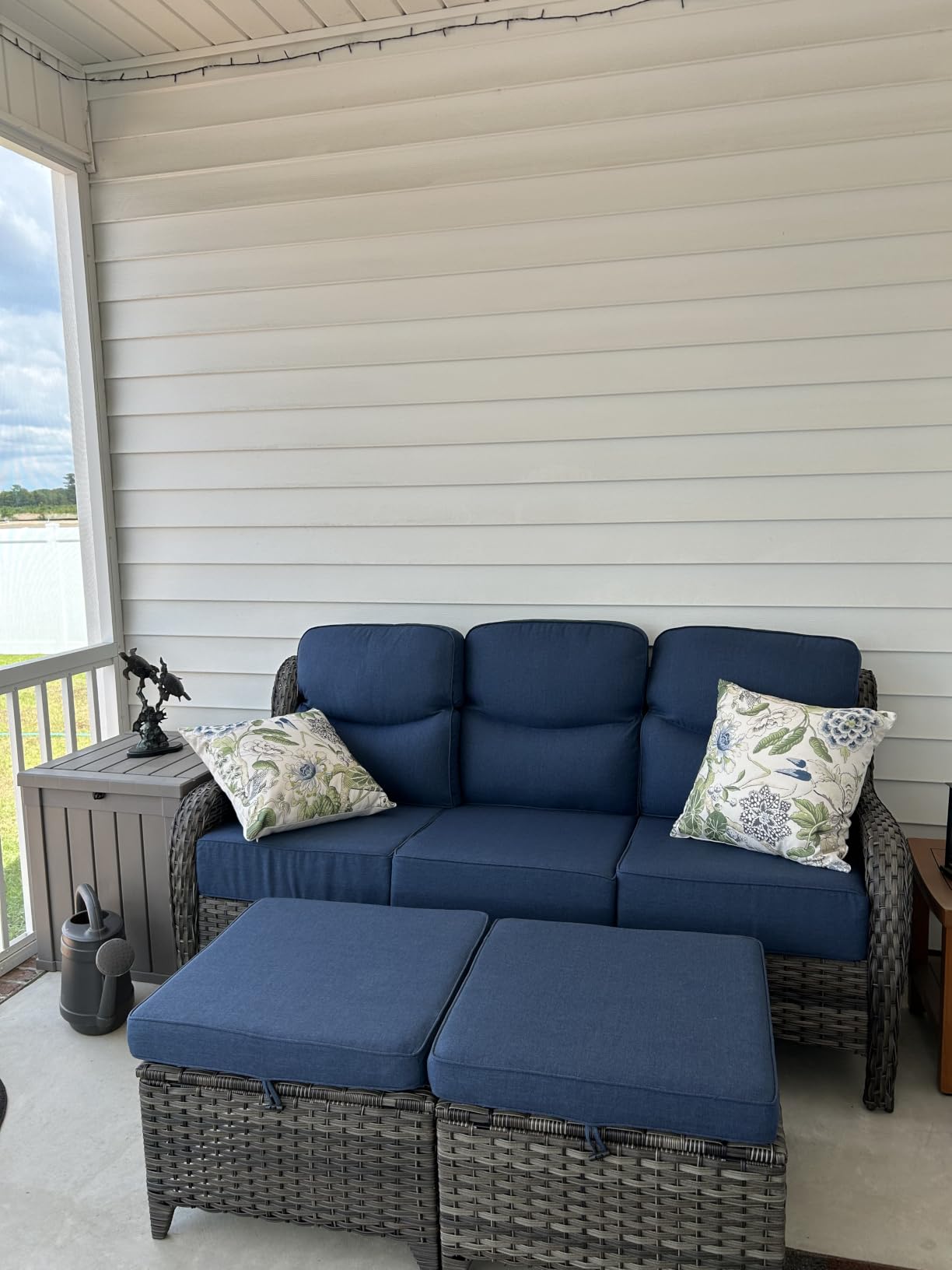 Utopia Bedding 18x18 Outdoor Pillows, Water Resistant Throw Pillows, 2-Pack customer photo 1