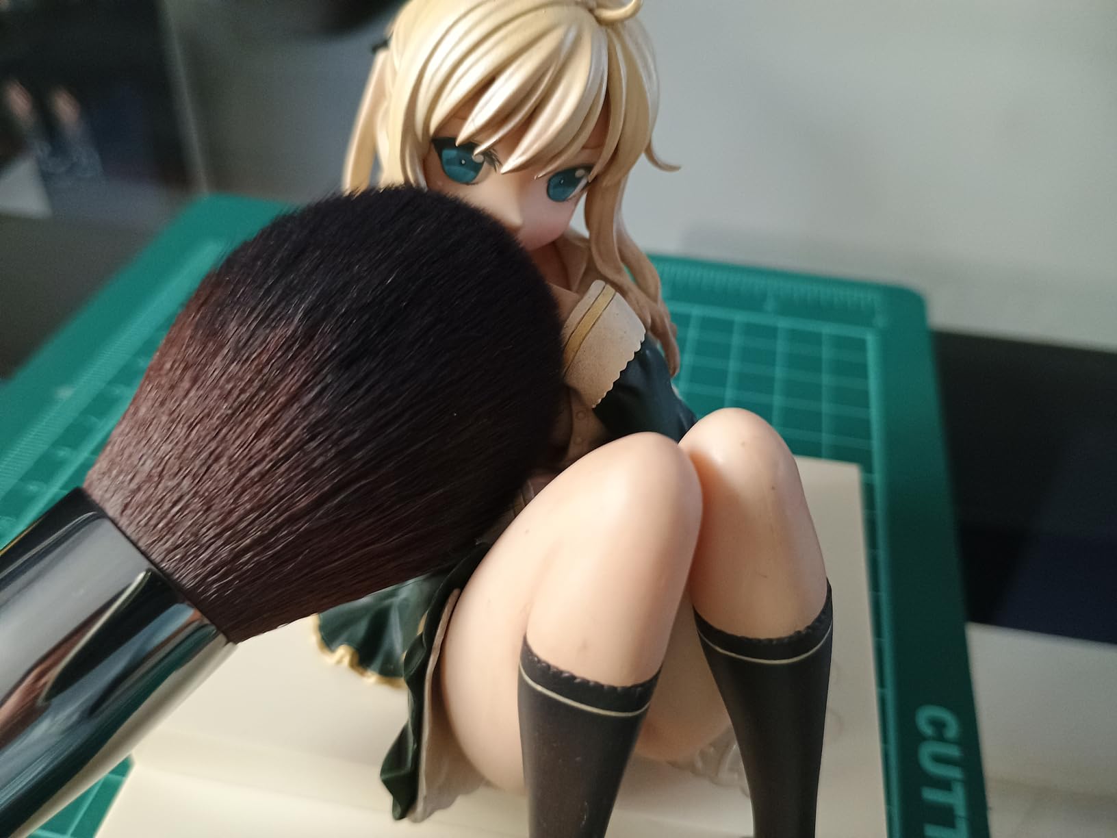 stedi 3PCS Model Cleaning Brush Kit 2 Soft and 1 Stiff Figure Duster Brush Model Hobby Making Tools Model Dusting Brush for Statues Gundam Scale Military Hobby Crafts customer photo 1