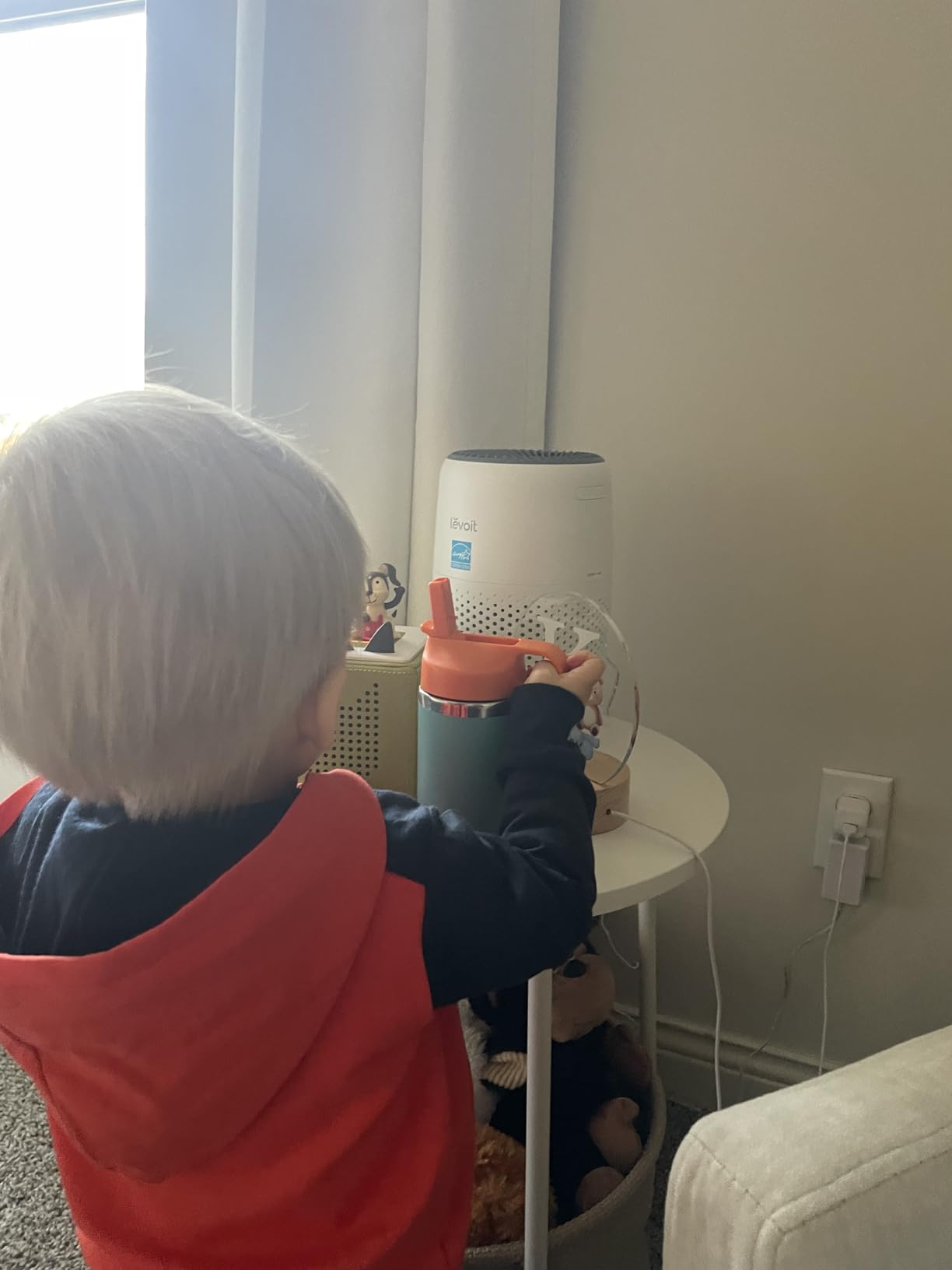 Hydro Flask Kids Water Bottle for School - Stainless Steel and Insulated with Straw Cap - 12 Oz in Anemone Purple customer photo 2