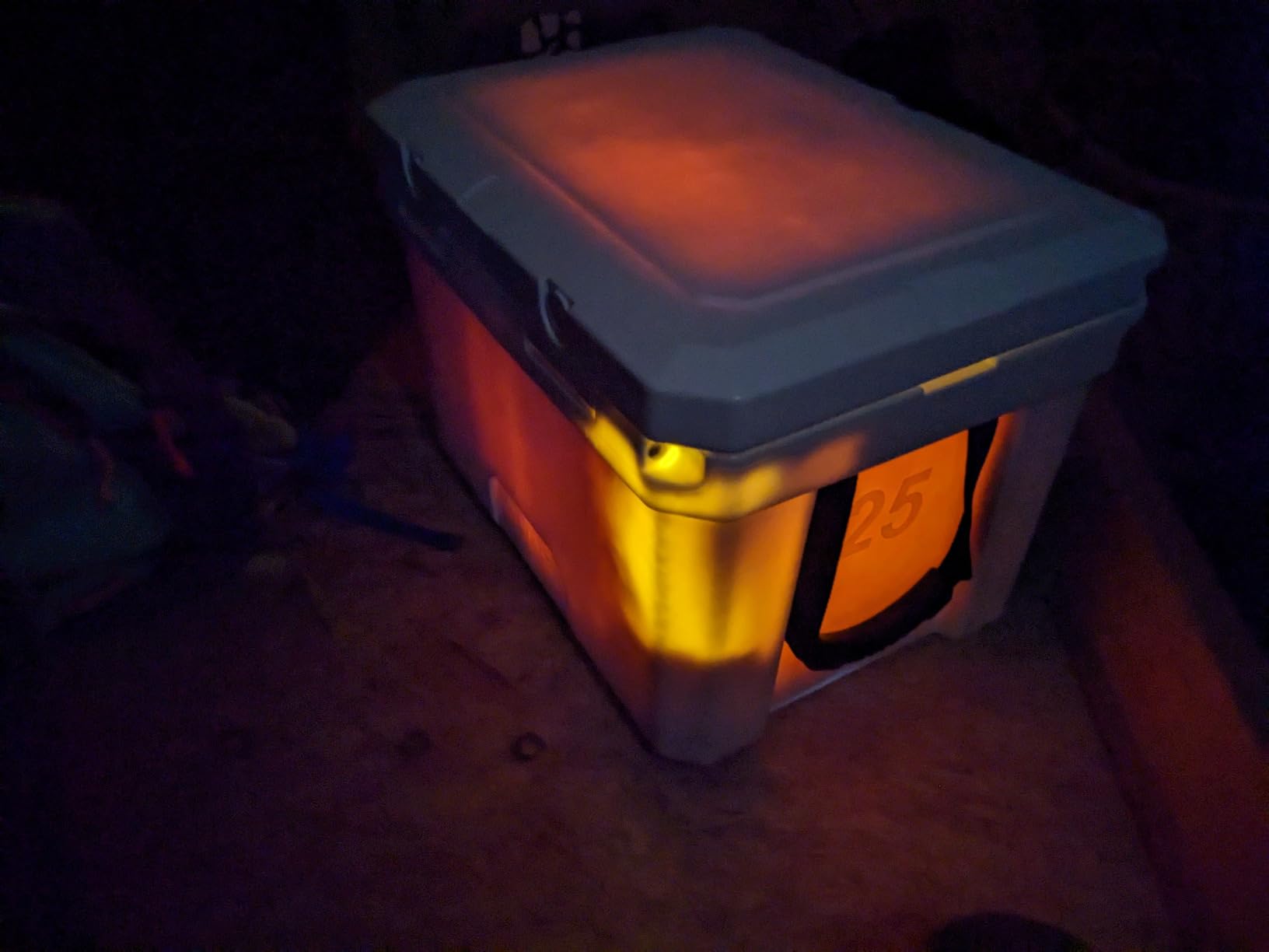 Cobalt 25 Quart Roto-Molded Super Ice Cooler | Large Ice Chest with Long Term Ice Retention customer photo 2