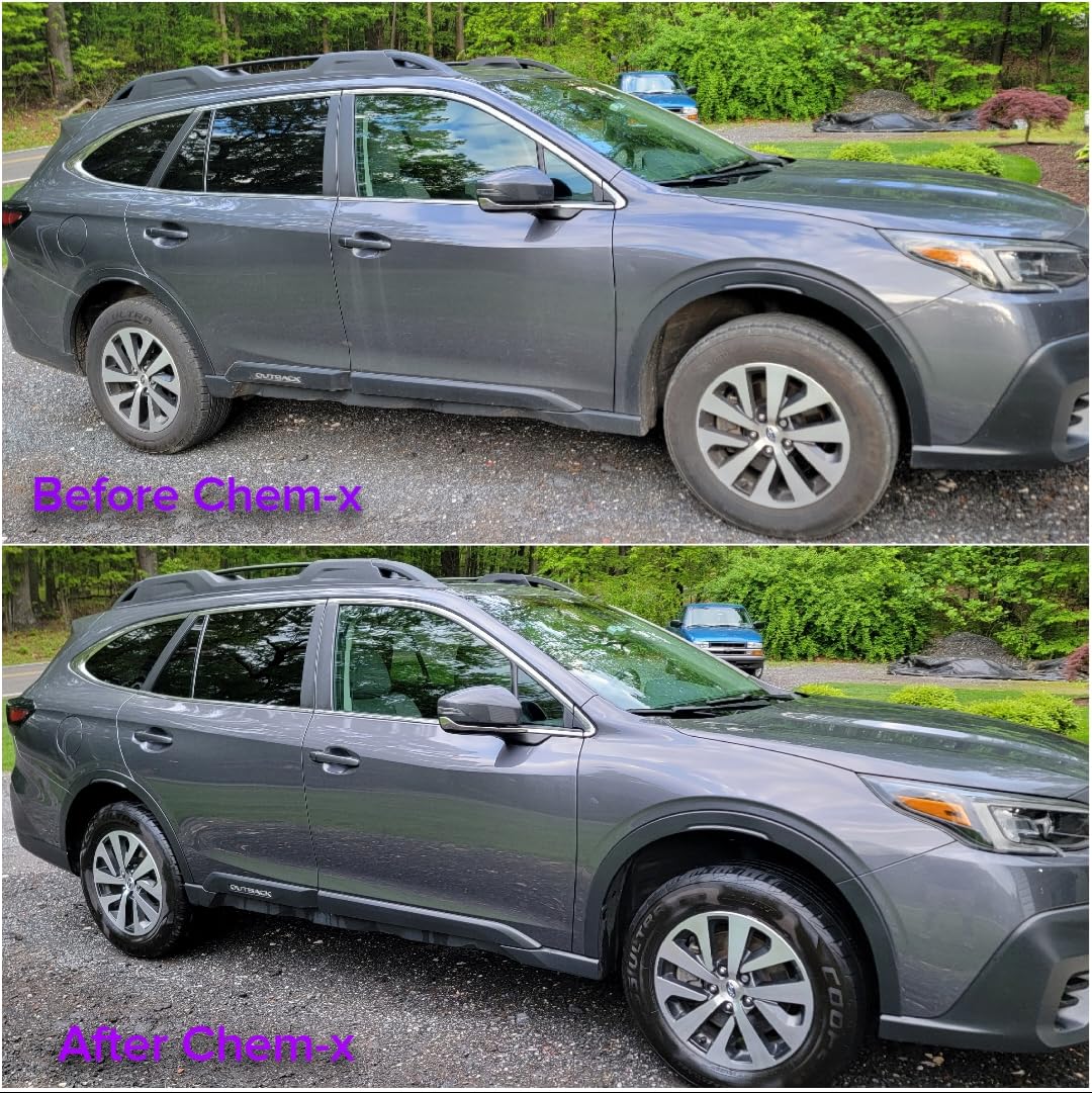 Chem-X Stars + Stripes: The Ultimate Touch Free Vehicle Wash, Removes Road Film, Grime and Oxidation, No Contact Wash for Trucks Fleets Equipment and Cars - 1g customer photo 2