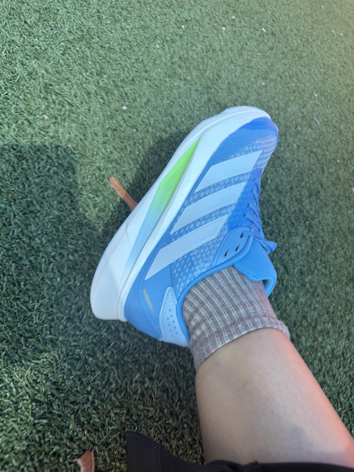 adidas Womens Duramo Sl 2 Running Sneakers Shoes - White customer photo 2