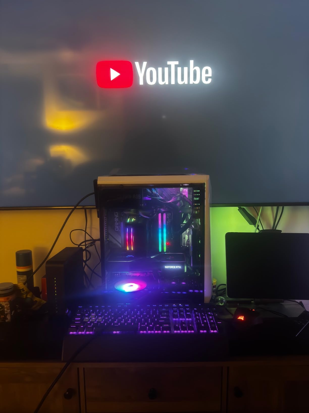 INLAND AMD Ryzen 7 7700X CPU Processor with GIGABYTE B650 Gaming X AX V2 Motherboard (AM5, ATX, DDR5, USB 3.2 Gen2x2 Type-C, Wi-Fi 6E) customer photo 1