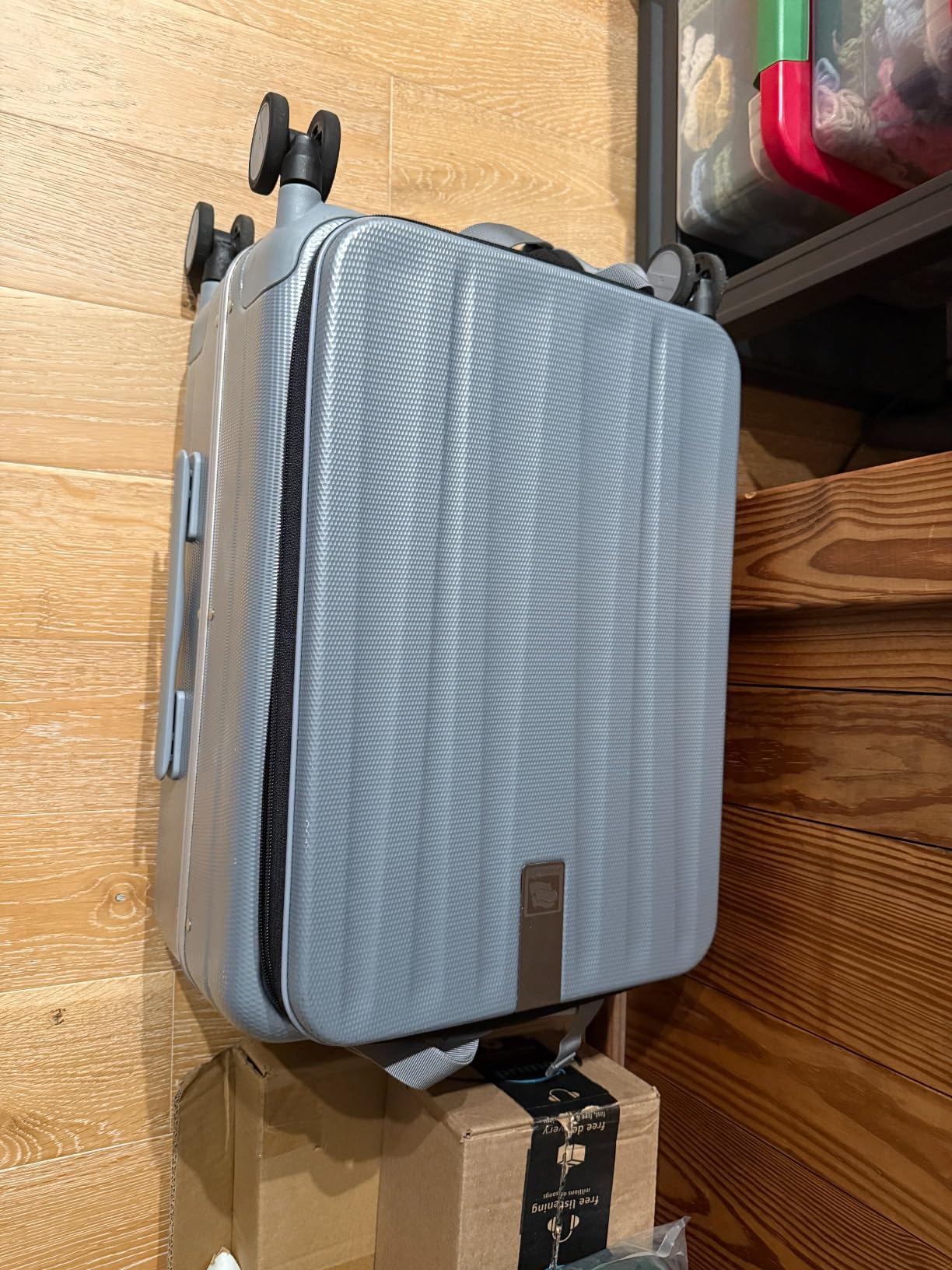 Samsonite Winfield 3 DLX Hardside Expandable Luggage with Spinners, Purple, 2-Piece Set (20/25) customer photo 1