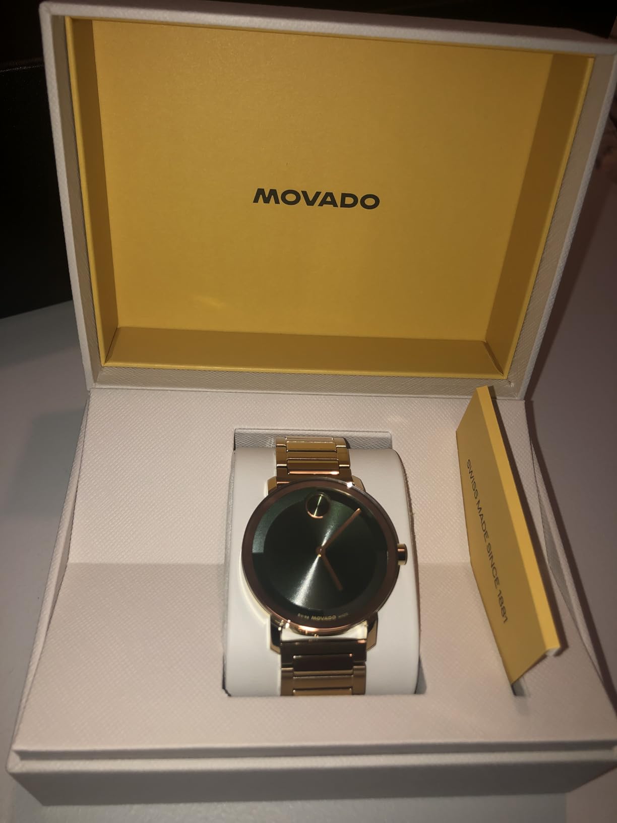 Movado Bold Evolution 2.0 Men's Watch - Swiss Quartz Movement, Stainless Steel Mesh Bracelet - 3 ATM Water Resistance - Luxury Fashion Timepiece for Him - 40mm customer photo 1