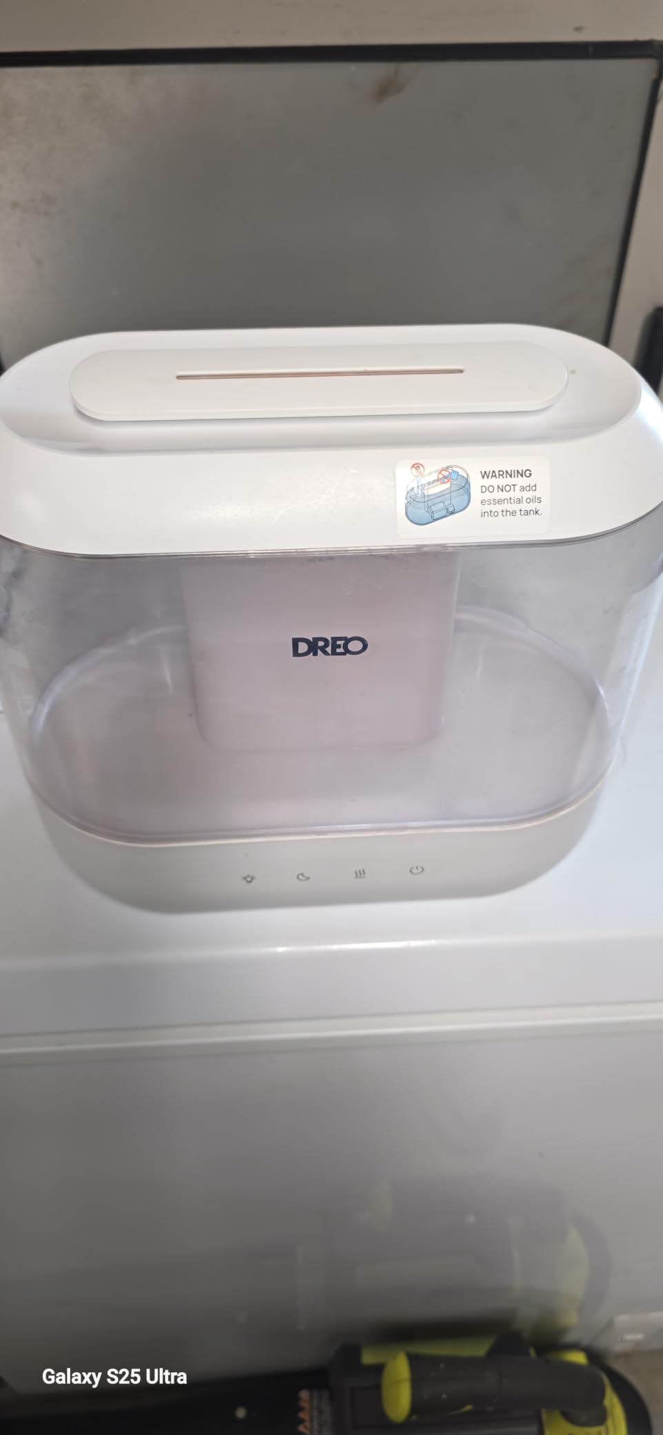DREO 6L Top Fill Humidifiers for Bedroom, 60H Runtime 28 dB Quiet Supersized Cool Mist Air Humidifiers for Large Room, Baby Nursery, Plant, Indoor, Night Light, Easy to Clean, Precise Humidity Control customer photo 2