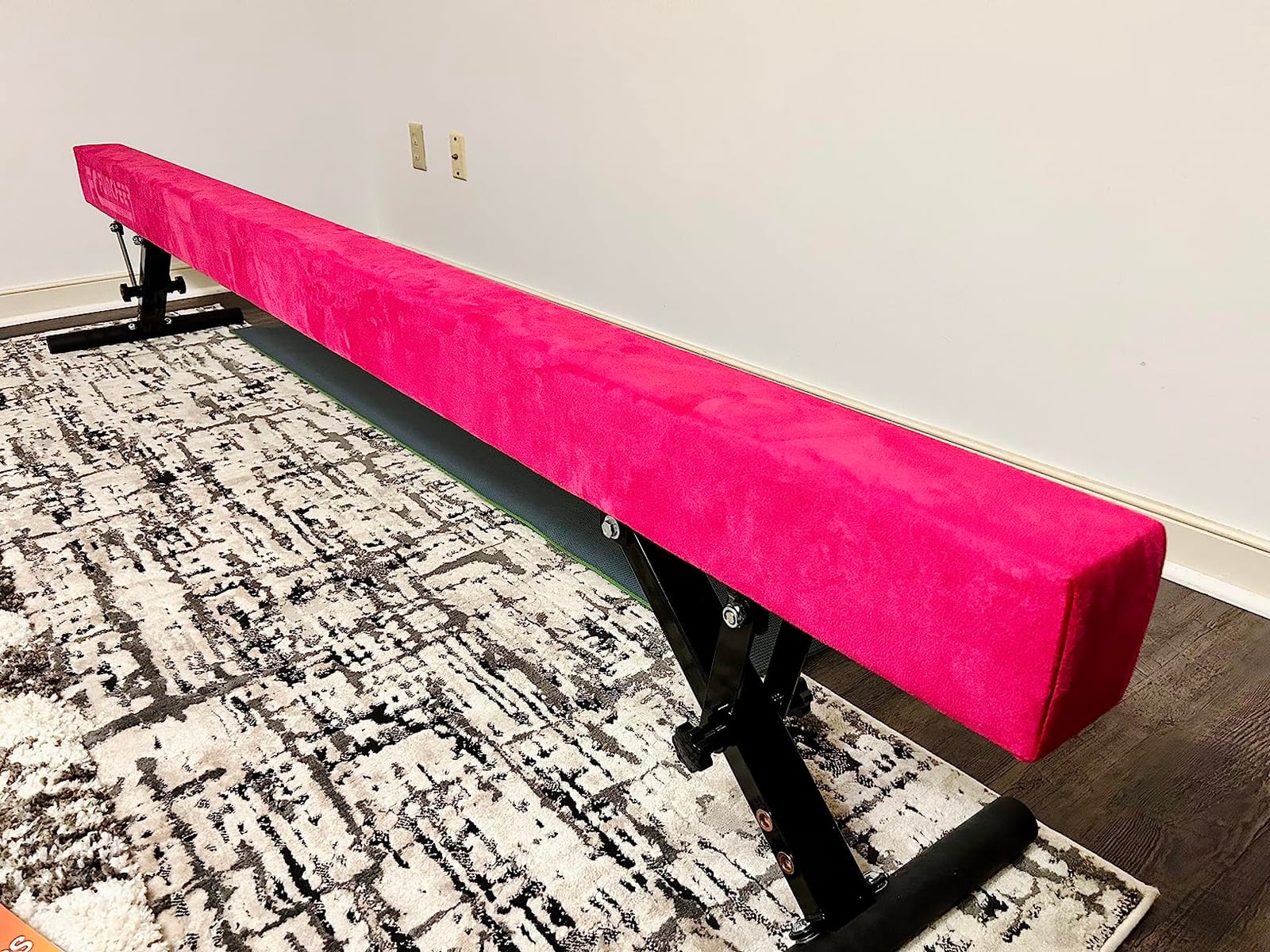 Adjustable Balance Beam for Kids - 8FT Gymnastics Beam - High and Low Floor Beam for All Gymnastic Levels - Professional Gymnastic Equipment for Home and Gym Center customer photo 1