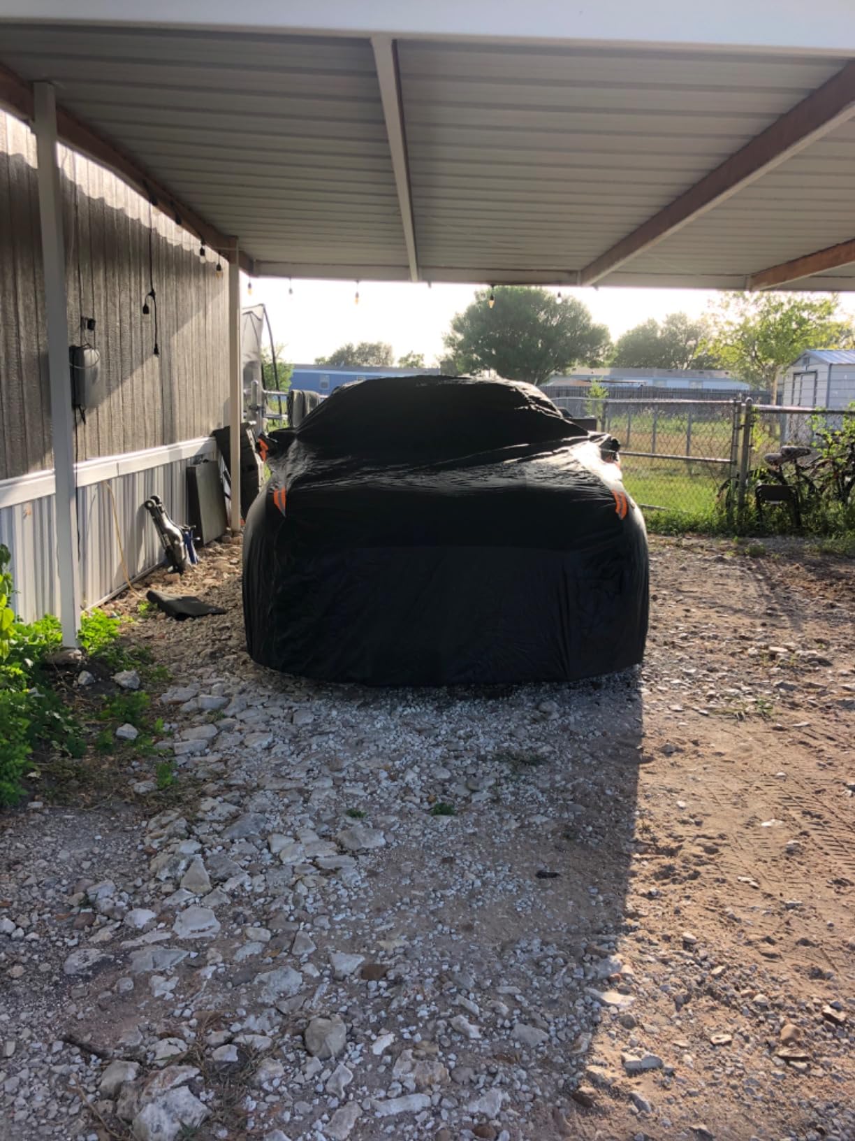 Heavy Duty Truck Cover Waterproof All Weather. Pickup Truck Cover Rain Snow UV Dust Protection. Length: 242-250 inches, Universal Fit for Ford F150 Chevy Silverado Dodge Ram 1500. customer photo 1