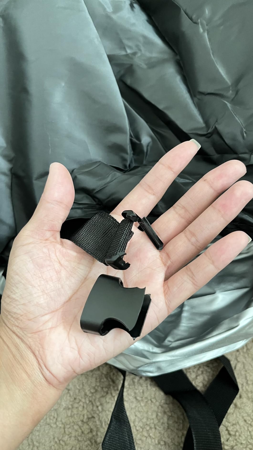 Heavy Duty Truck Cover Waterproof All Weather. Pickup Truck Cover Rain Snow UV Dust Protection. Length: 242-250 inches, Universal Fit for Ford F150 Chevy Silverado Dodge Ram 1500. customer photo 2