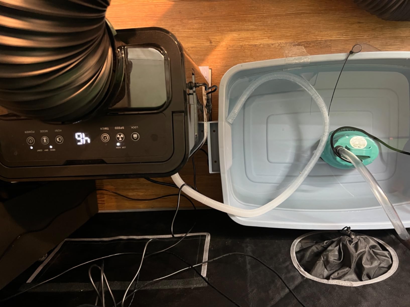 SPIDER FARMER Dehumidifier,32 Pints Plant Dehumidifier with Drain Hose,Temperature & Humidity Sensor Probe,24H Timer Function, Compressor Entfeuchter for Grow Tent,Home and Basement customer photo 2