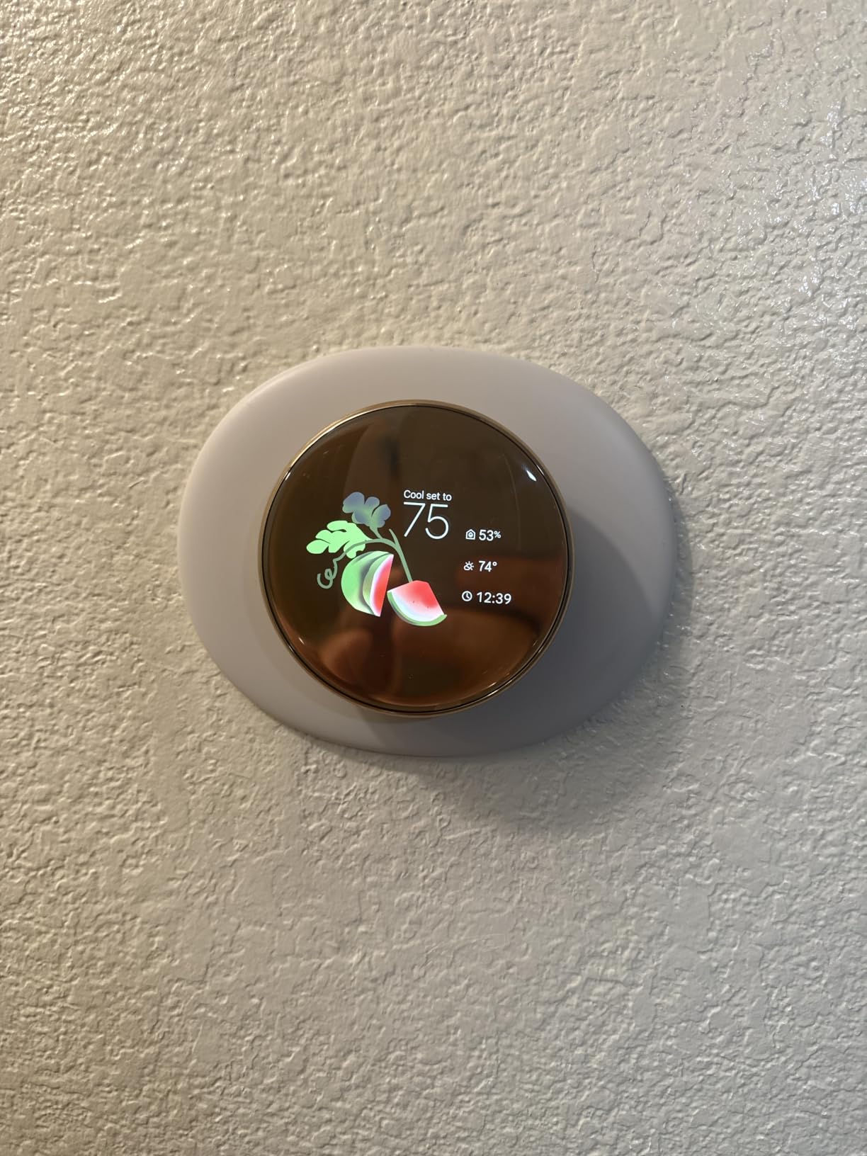 Google Nest Learning Thermostat (4th gen) + Nest Temperature Sensor (2nd gen) - Silver customer photo 2