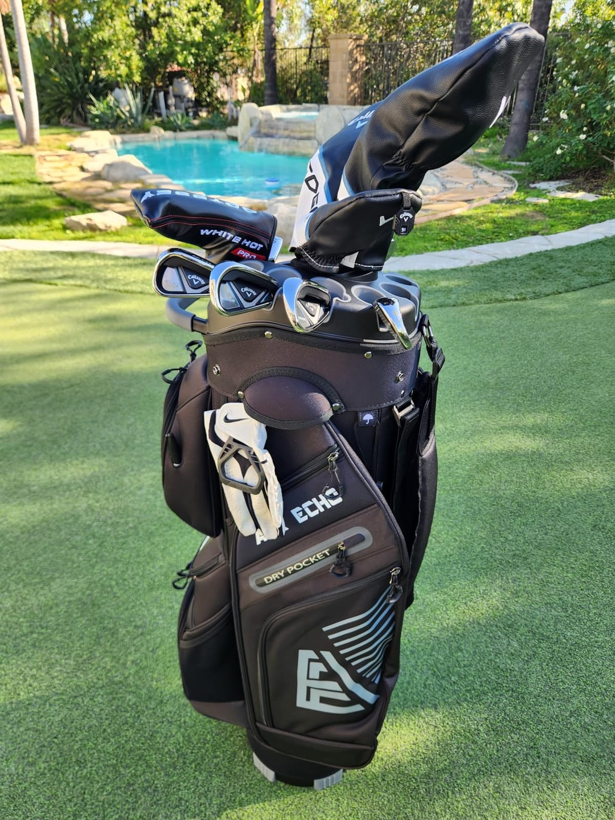 ASK ECHO T-Lock 3.0 Golf Cart Bag, Quiet 14-Way Full-Length Divider customer photo 1