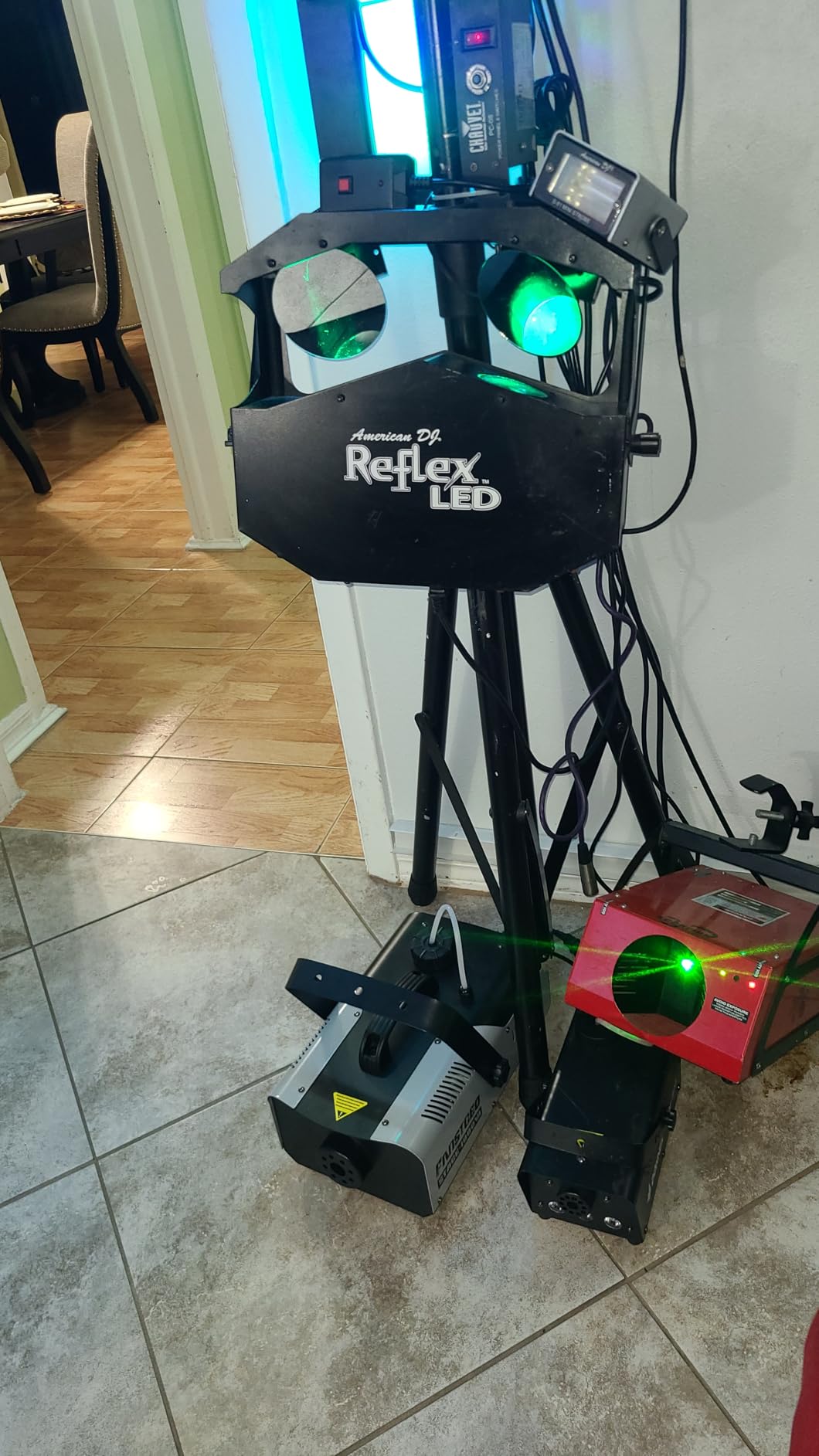 500W DMX Haze Machine, Wireless Remote Continuous Stage Hazer customer photo 1