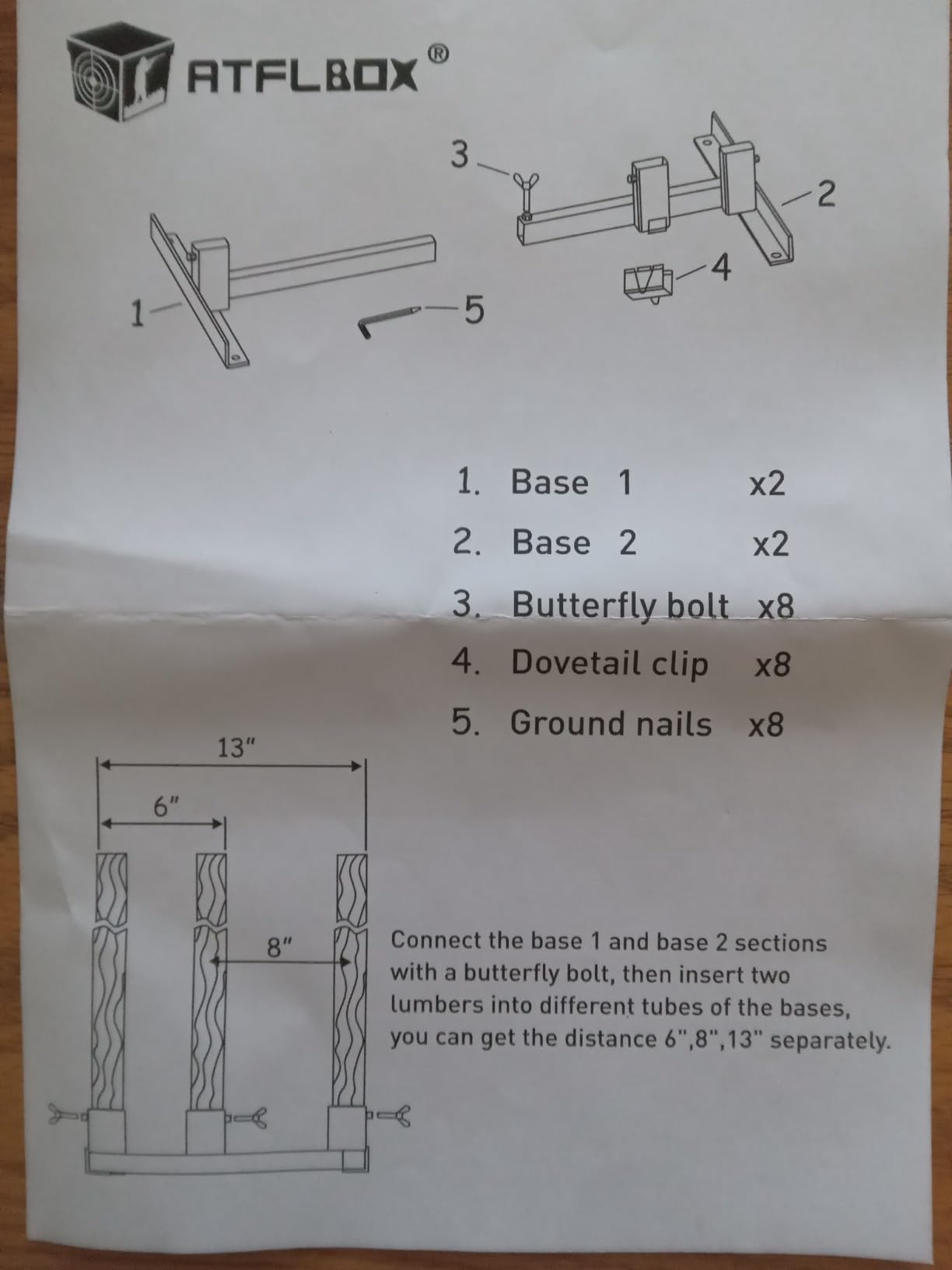 Atflbox 2 Pack Shooting Target Stand with 10pcs 17x25 Inch Sight in Paper Targets, Durable Paper Target Holder with Stable Adjustable Base for Cardboard Silhouette, H Shape, USPSA/IPSC, IDPA Practice customer photo 1