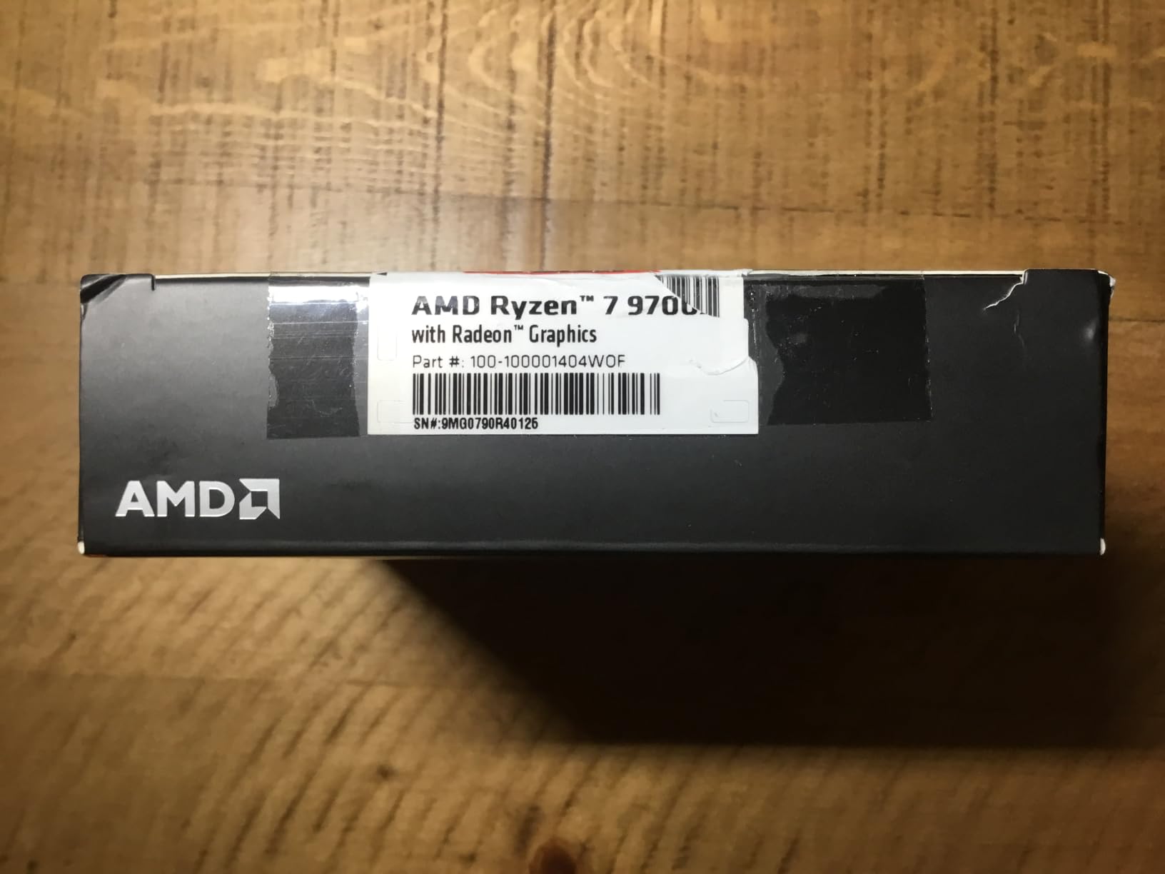 AMD Ryzen 7 9700X 8-Core, 16-Thread Unlocked Desktop Processor customer photo 1