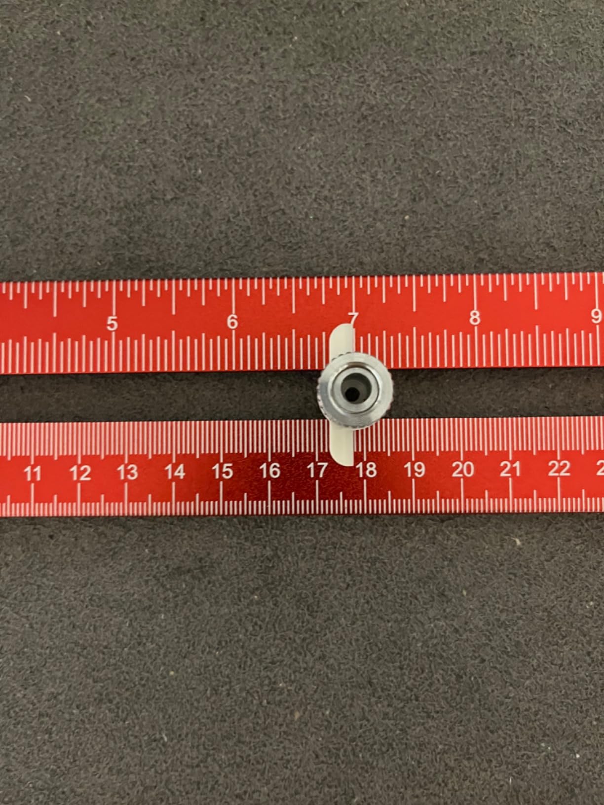 Saker Woodworking Scriber Marking Line Ruler, Aluminum Alloy T-Square | Adjustable Multi-Angle Scale, Precision Layout Tool for Woodworking, Carpentry & DIY Design customer photo 1
