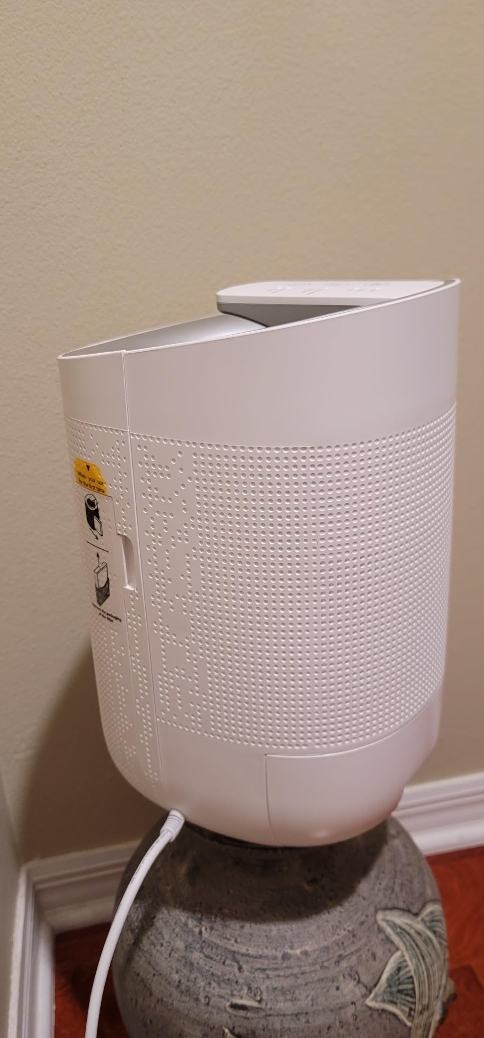 1000ml Dehumidifier w/Air Purifying Function | Wifi App Control Auto Shut Off True HEPA Filter for Bedroom Bathroom customer photo 2