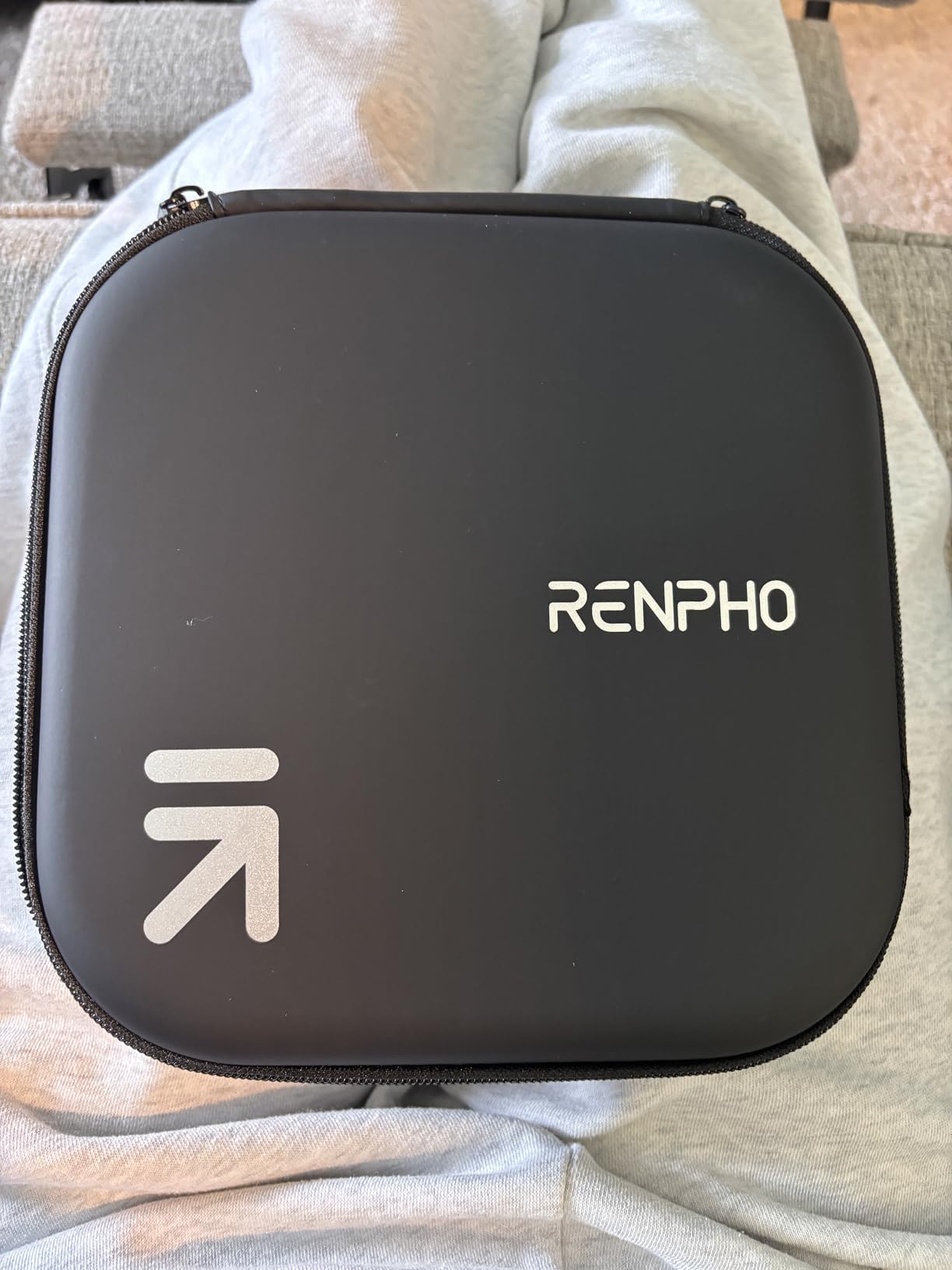 RENPHO Mini Thermal Massage Gun with Heat, Color Silicone Casing, 4 Speeds | Portable, Ultra-Quiet Mini Massage Gun, 4 Heads, Neck, Back Muscle Comfort, Carry Case, Home, Office, Travel Use, Gift Idea customer photo 1
