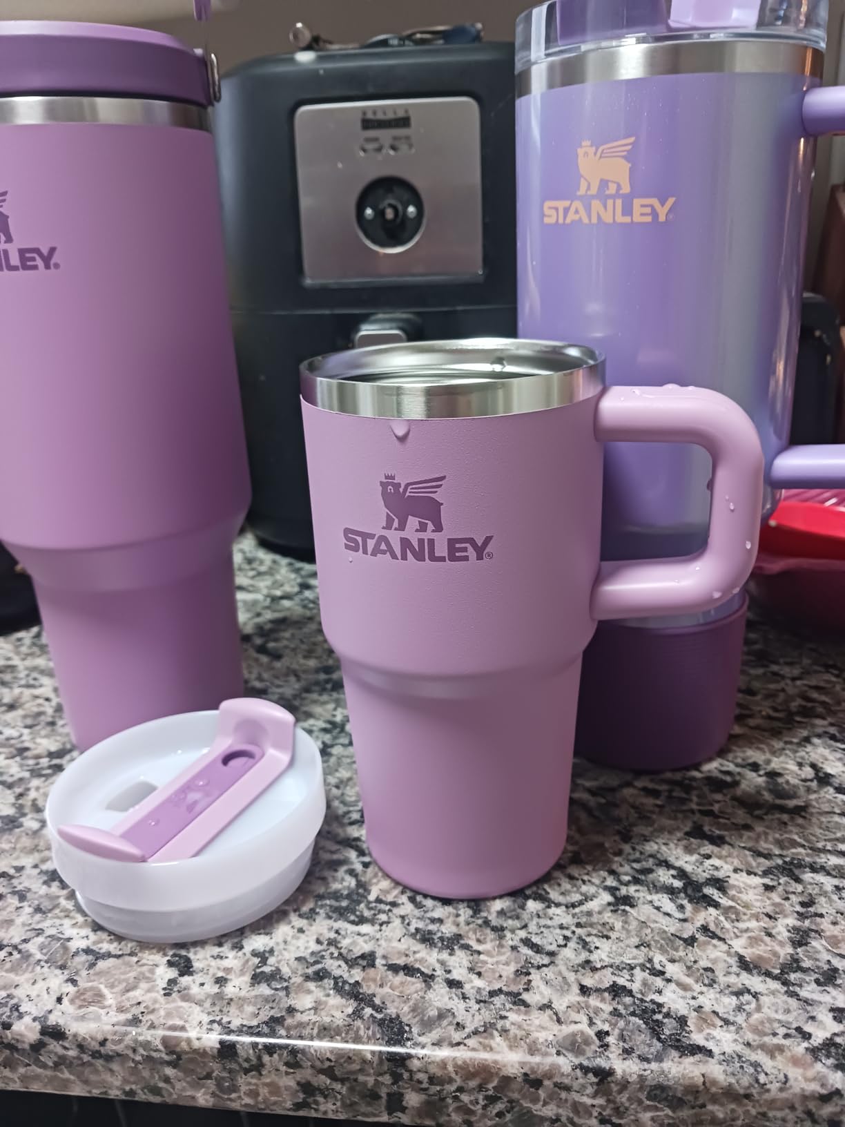 Stanley Classic Stay-Hot French Press Coffee Maker 48 oz | 5 Minute Brew, 4 Hours Hot | Mesh Filter for Coffee Grounds | Insulated Stainless Steel French Press | BPA-Free | Black 2.0 customer photo 2