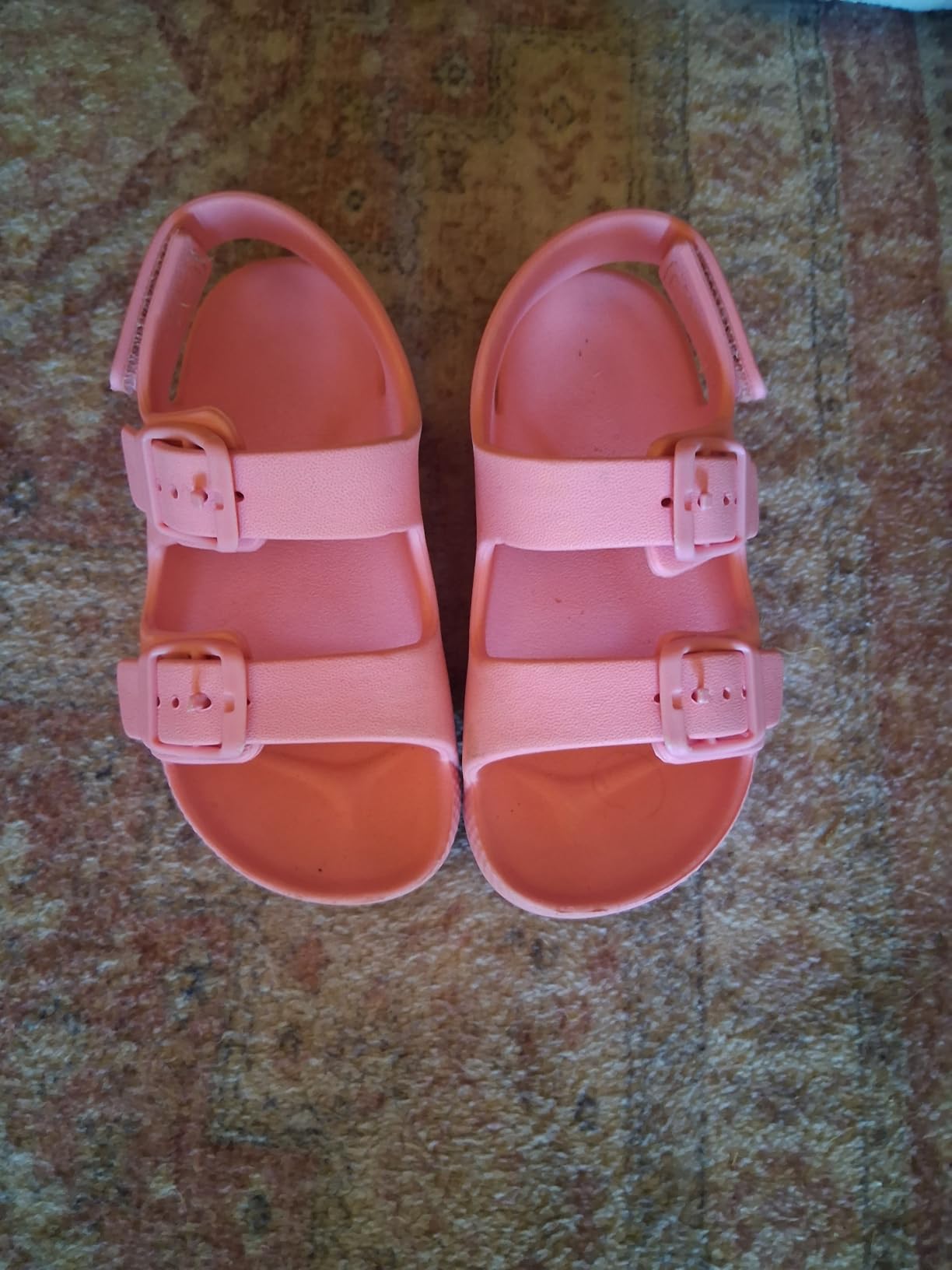 ChayChax Toddler Boys Girls Double Buckle Sandals Children's Adjustable Back Strap Water Sandal customer photo 2