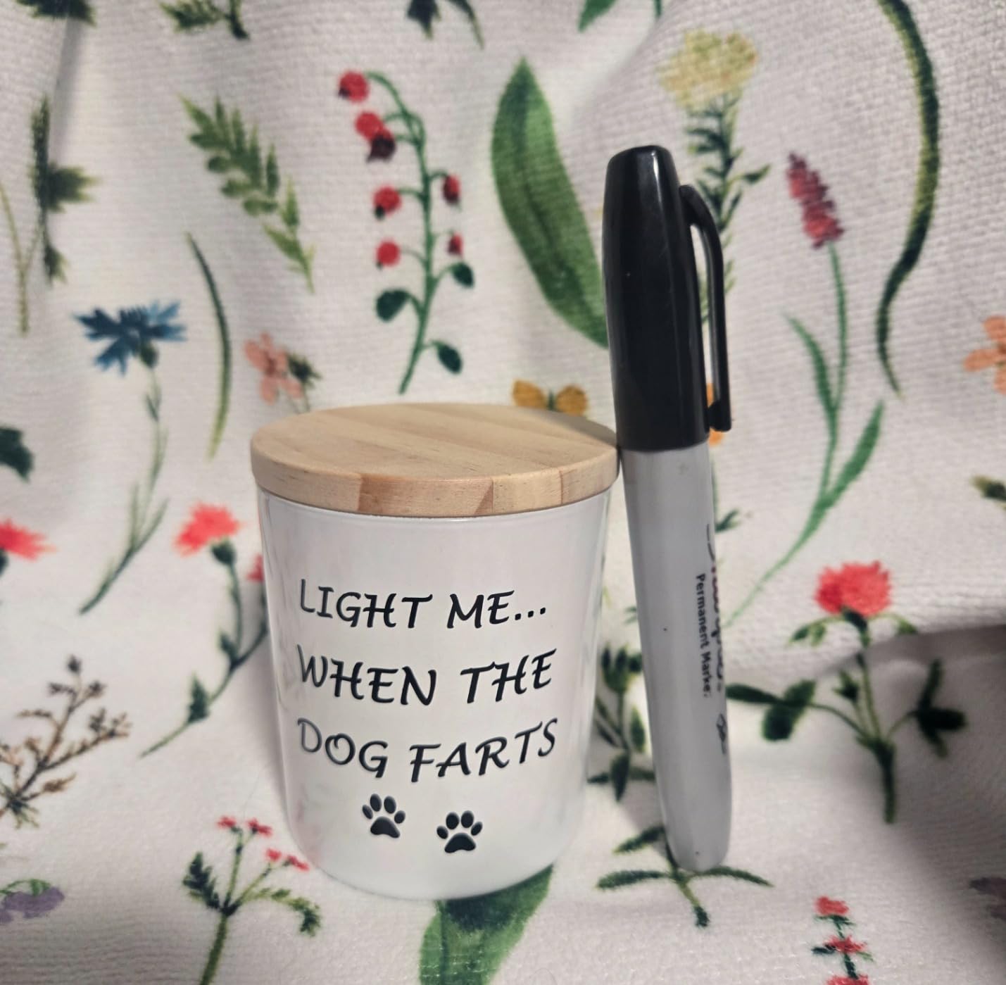 Funny Gifts for Women Lavender Scented Soy Candles for Dog Mom Dog Lovers | Unique Mothers Day Christmas Birthday Gifts customer photo 1
