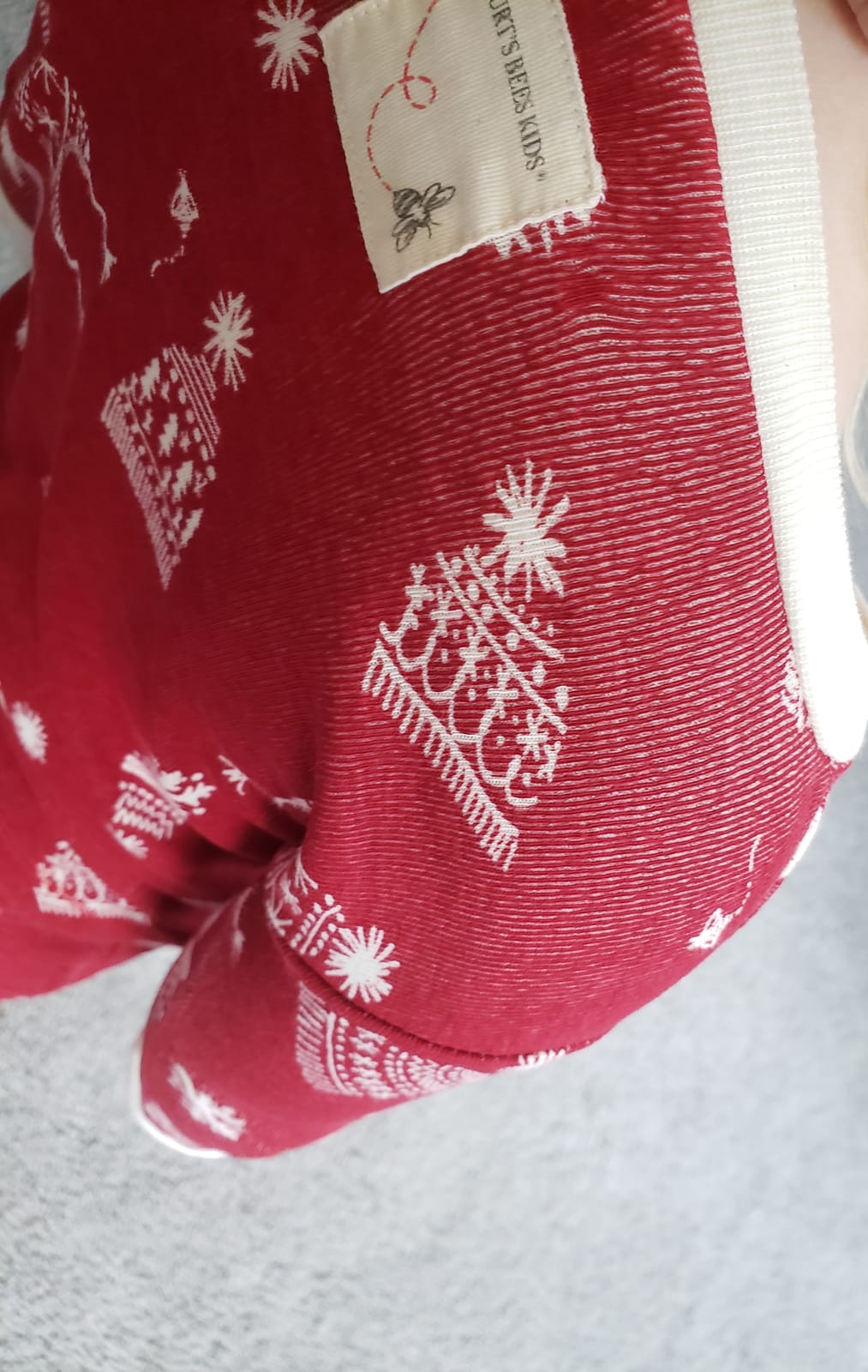 Burt's Bees Baby Matching Family Jammies, Organic Cotton, Holiday Pajamas customer photo 1