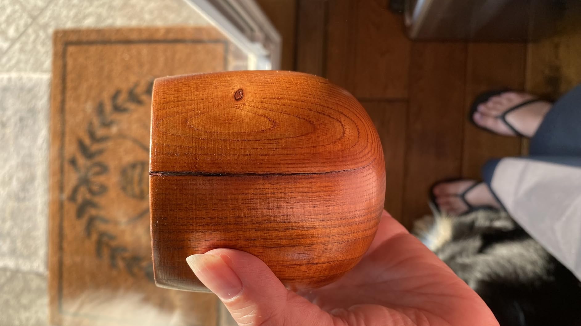 Oaksip The Original Charred Wooden Bourbon Drinking Glass | Charred Old Fashioned Glass | Bourbon Gifts for Men, Dad, or Brother | Whiskey Gifts customer photo 1