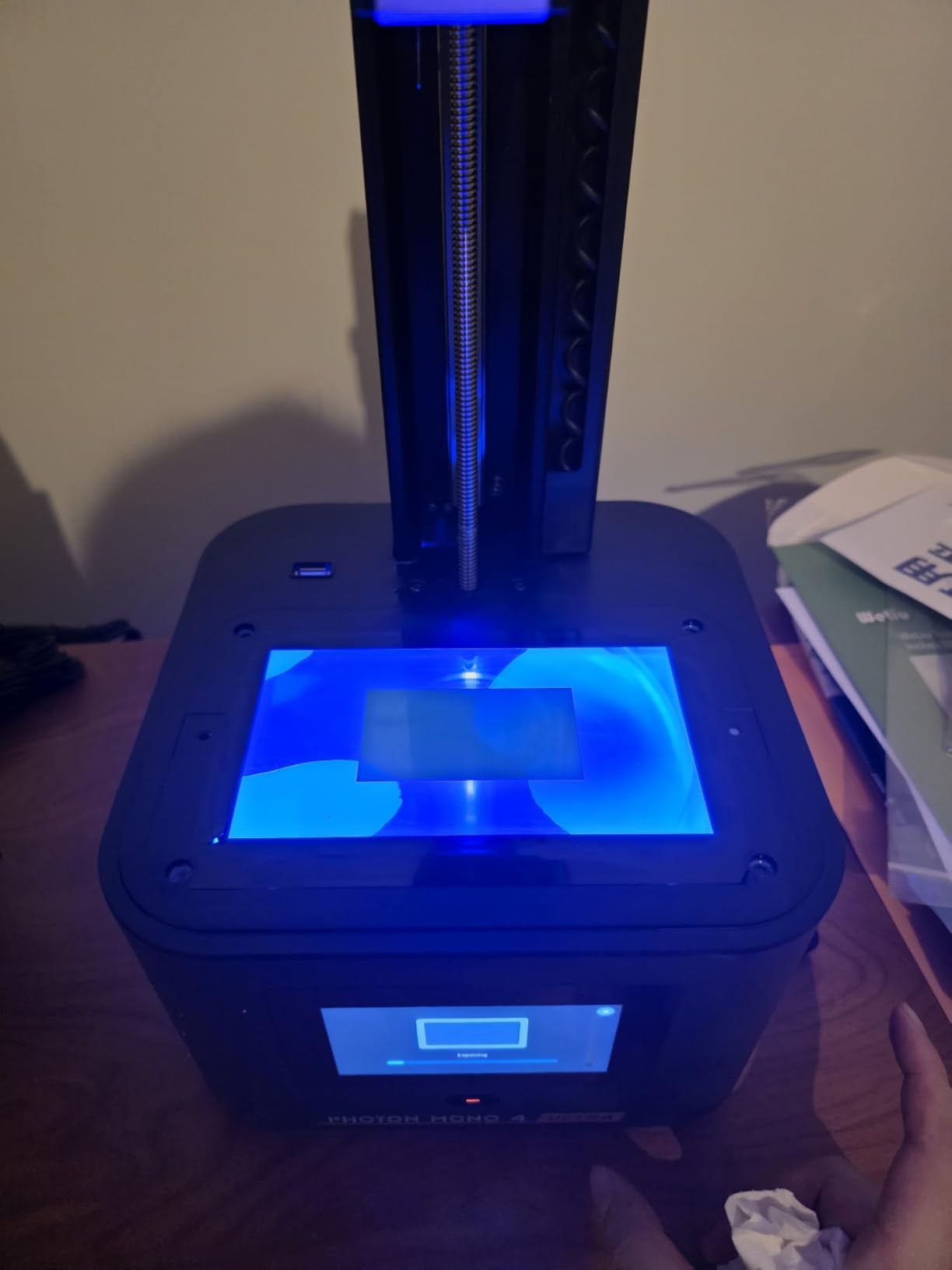 ANYCUBIC Photon Mono 4 Ultra 10K Resin 3D Printer, 7'' HD Mono Screen | COB Light Source, 120mm/h Fast Printing, Intelligent Detection, 6.04''x3.42''x 6.49'' Printing Size customer photo 2