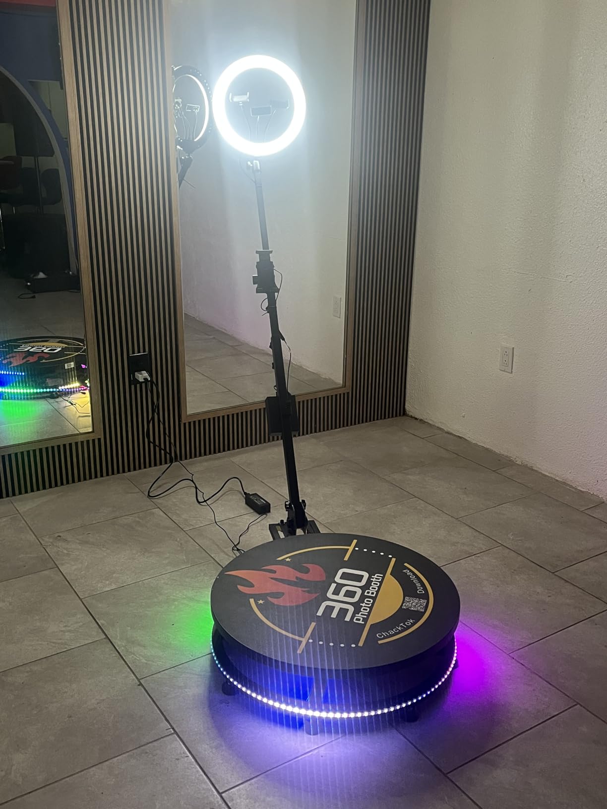 360 Photo Booth Machine for Parties, 26.8