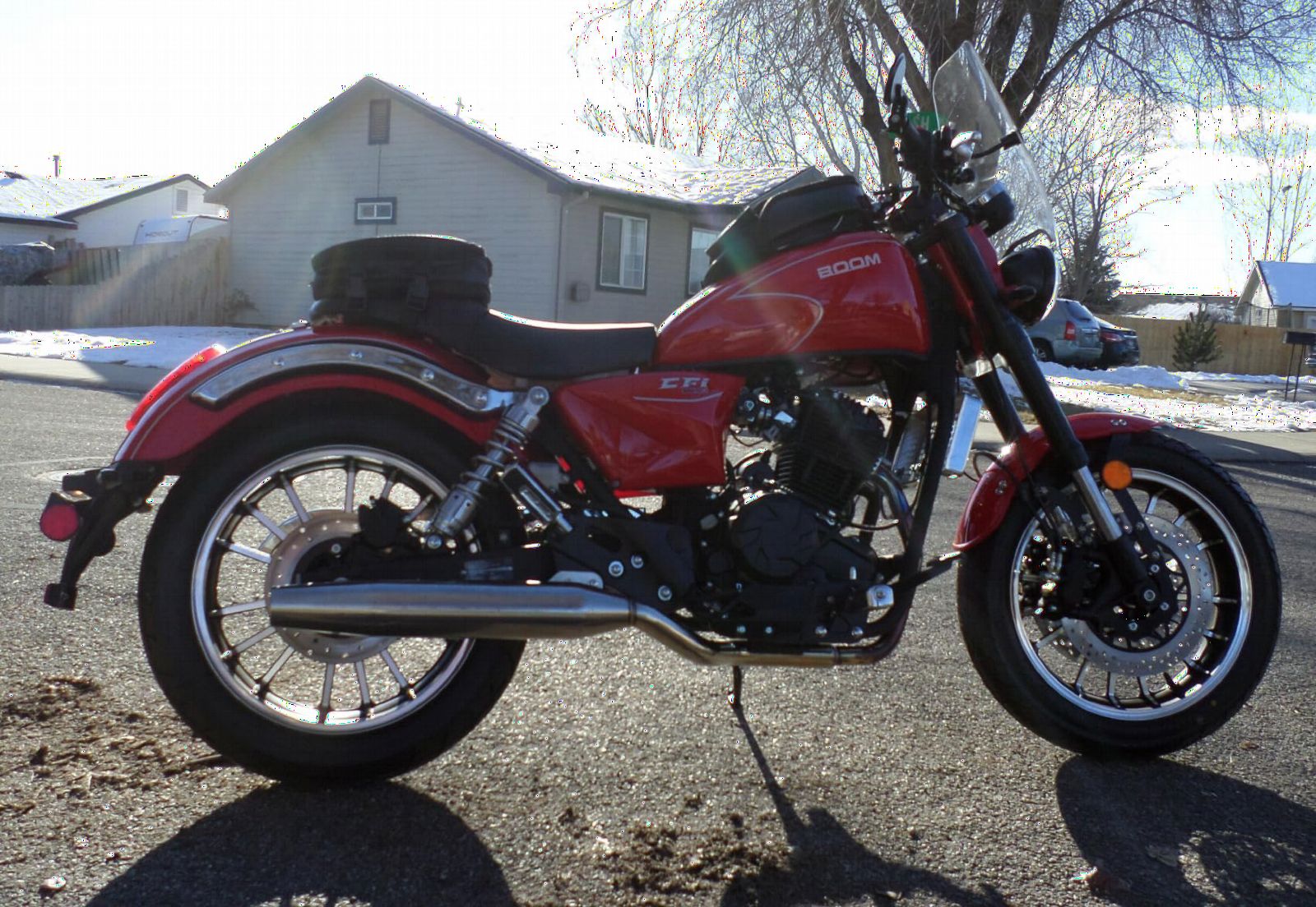 BOOM 250cc 6 Speed EFI Fuel Injection Dirt Bike Motorcycle Bike Street Bike Motorcycle (BLACK) customer photo 2
