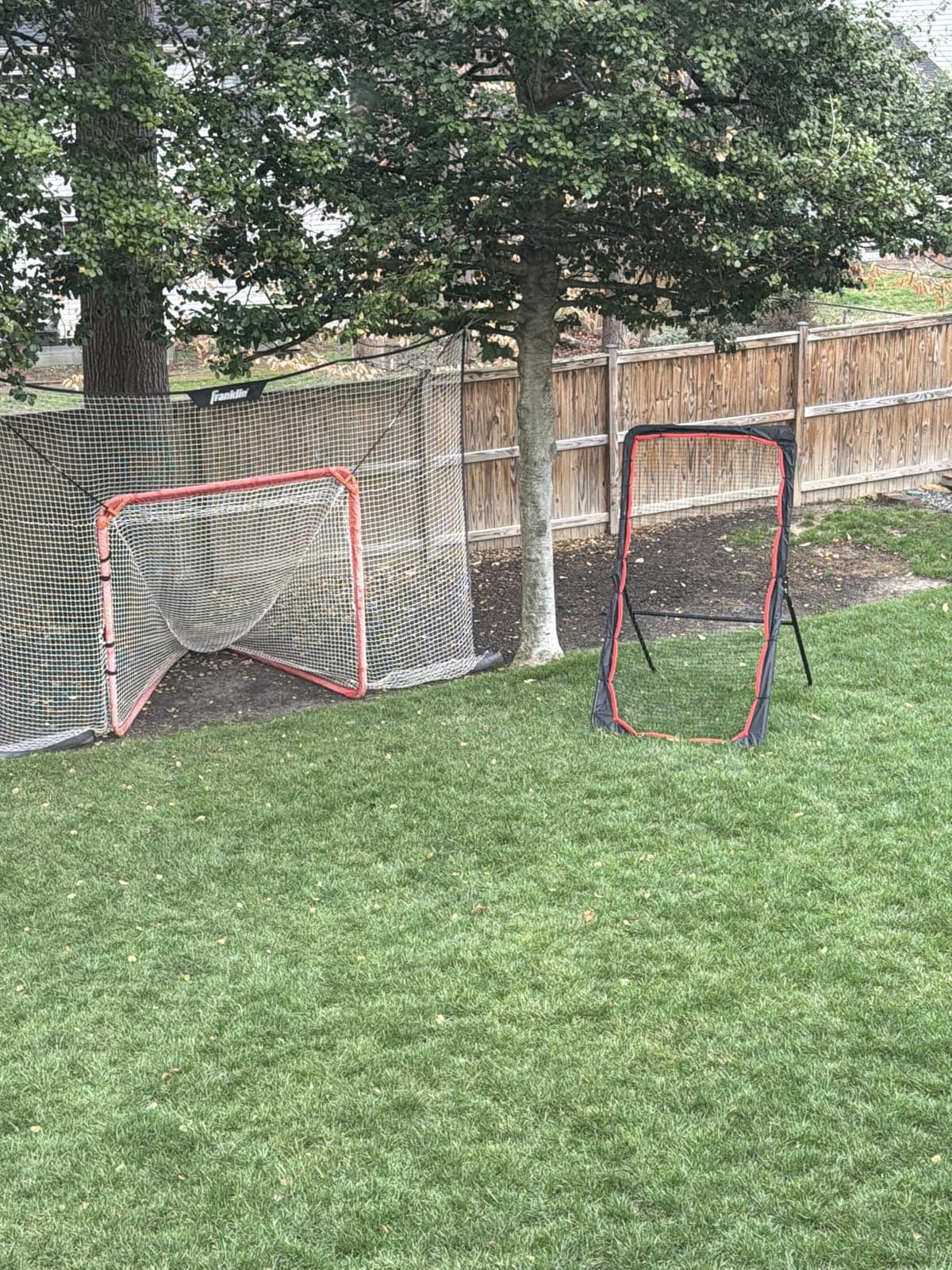 ZEALFEEL Lacrosse Rebounder, 4x7FT/4x6FT Volleyball Rebounder for Backyard with 5 Rebound Angles, Target Strip, Lacrosse Rebound Net Perfect for Lax Baseball Volleyball & Soccer Practice customer photo 2