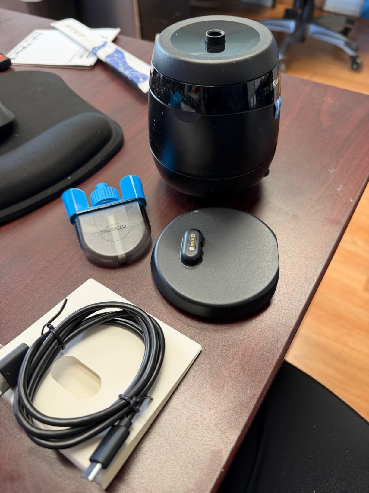 Thermacell E-ZoneGuard Patio Max Mosquito Repellent 12Hr Battery + Charging Dock customer photo 1