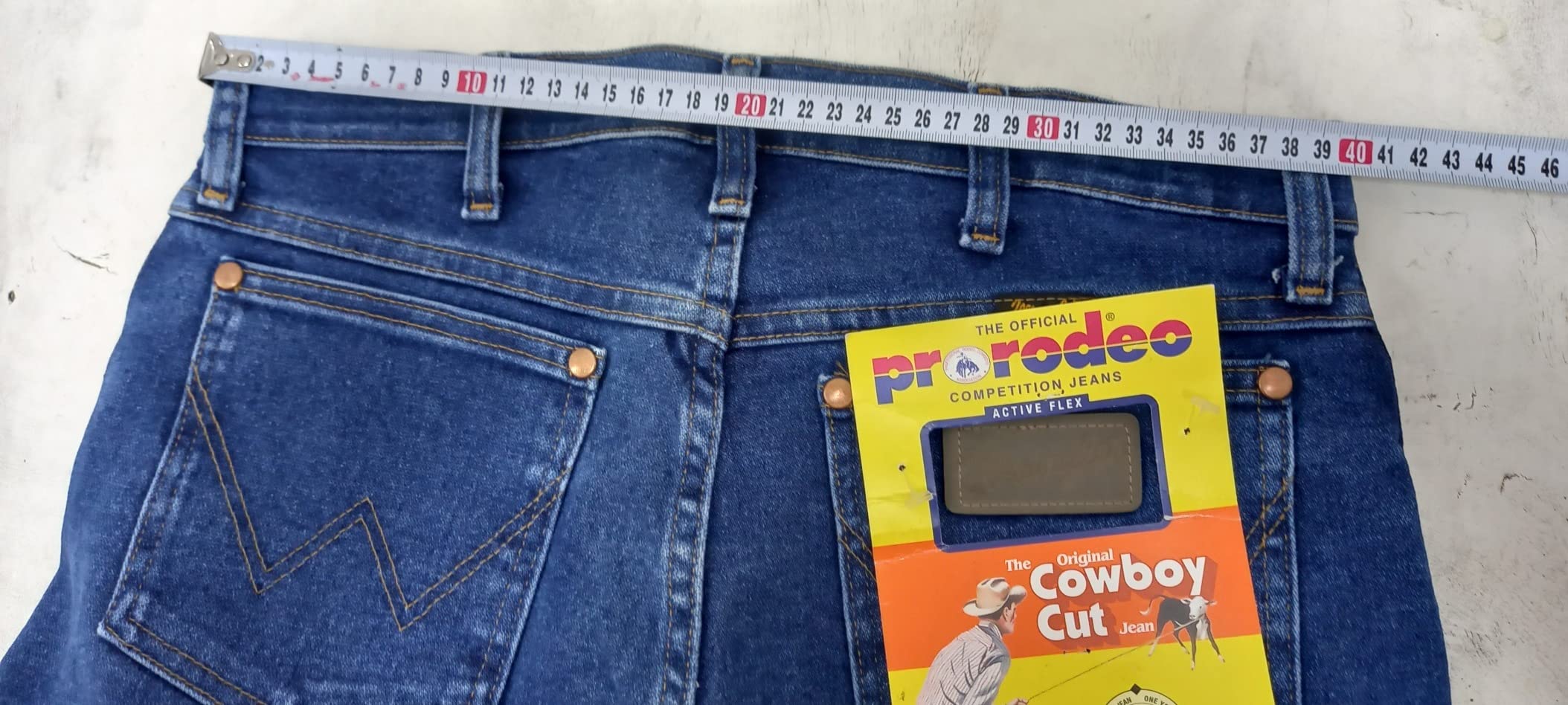 Wrangler Original Fit Active Flex Stonewash Jeans customer photo 1