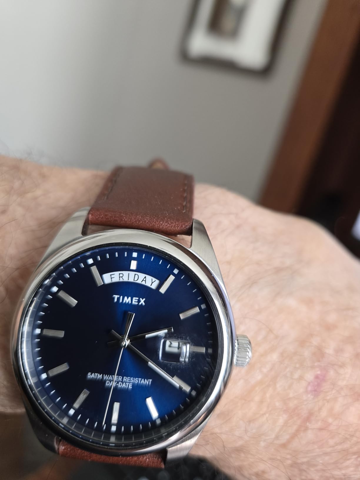 Timex Men's Legacy 41mm Watch - Stainless Steel Bracelet Dial Stainless Steel Case customer photo 1