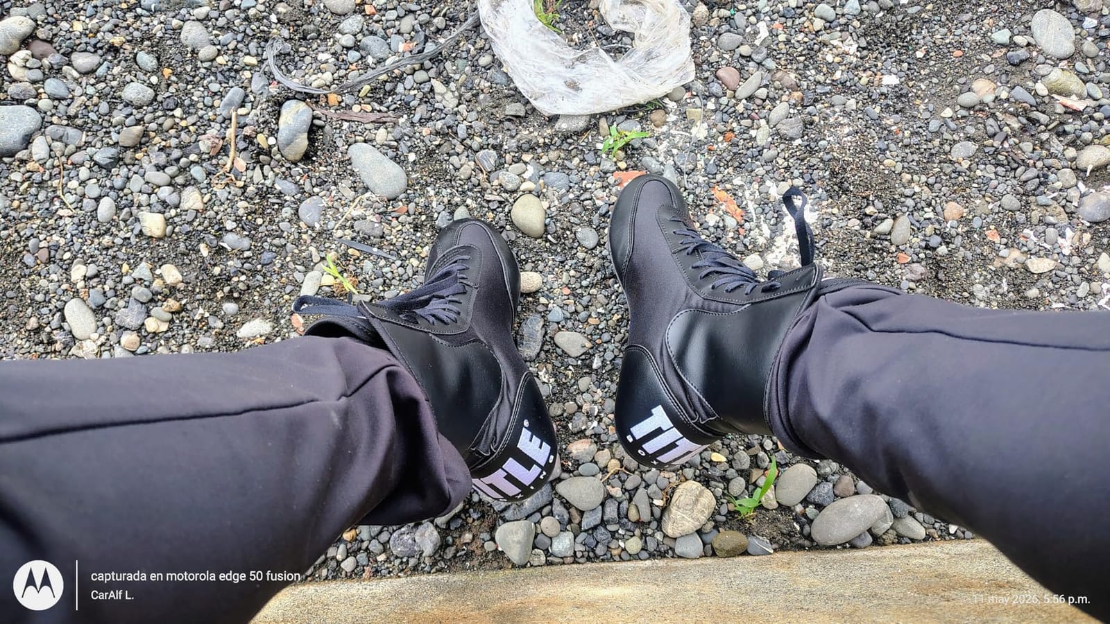 Title Boxing Speed-Flex Encore Mid-Top Shoes: Boxing Shoes, MMA Shoes, Boxing Boots, Kickboxing Shoes, Boxing Equipment, Footwear customer photo 2